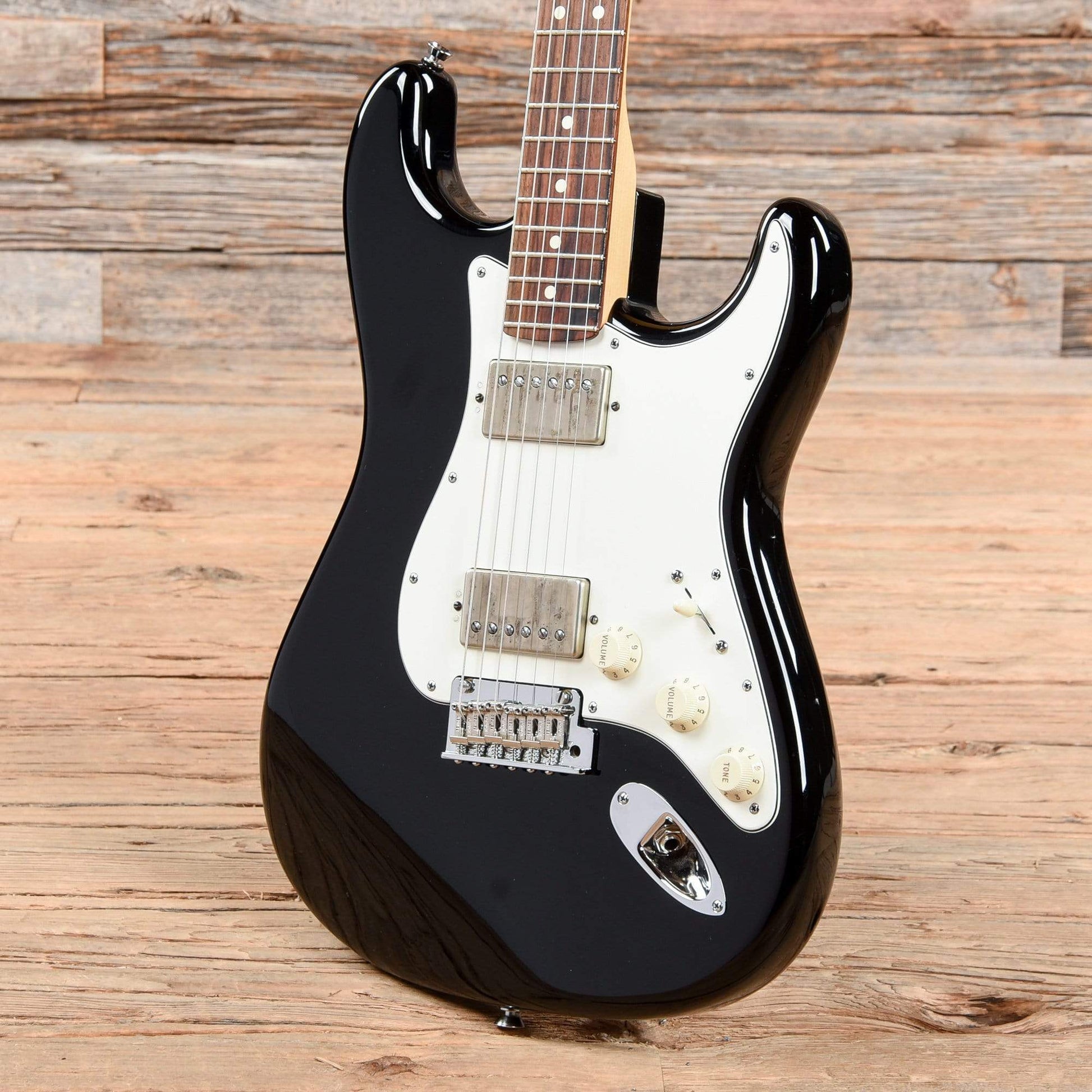 Fender American Standard Stratocaster HH Black 2014 Electric Guitars / Solid Body