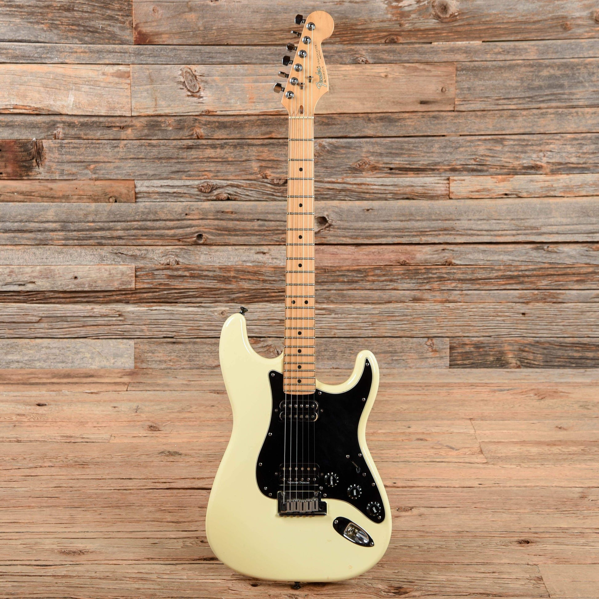Fender American Standard Stratocaster HH Vintage White 1991 Electric Guitars / Solid Body