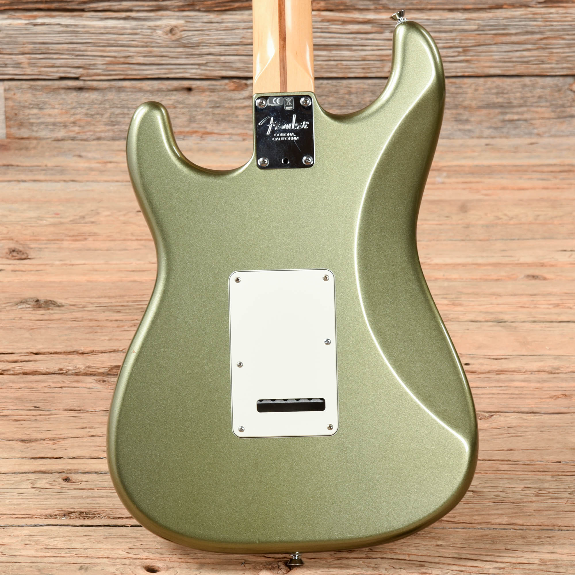 Fender American Standard Stratocaster HSS Jade Pearl Metallic 2012 Electric Guitars / Solid Body