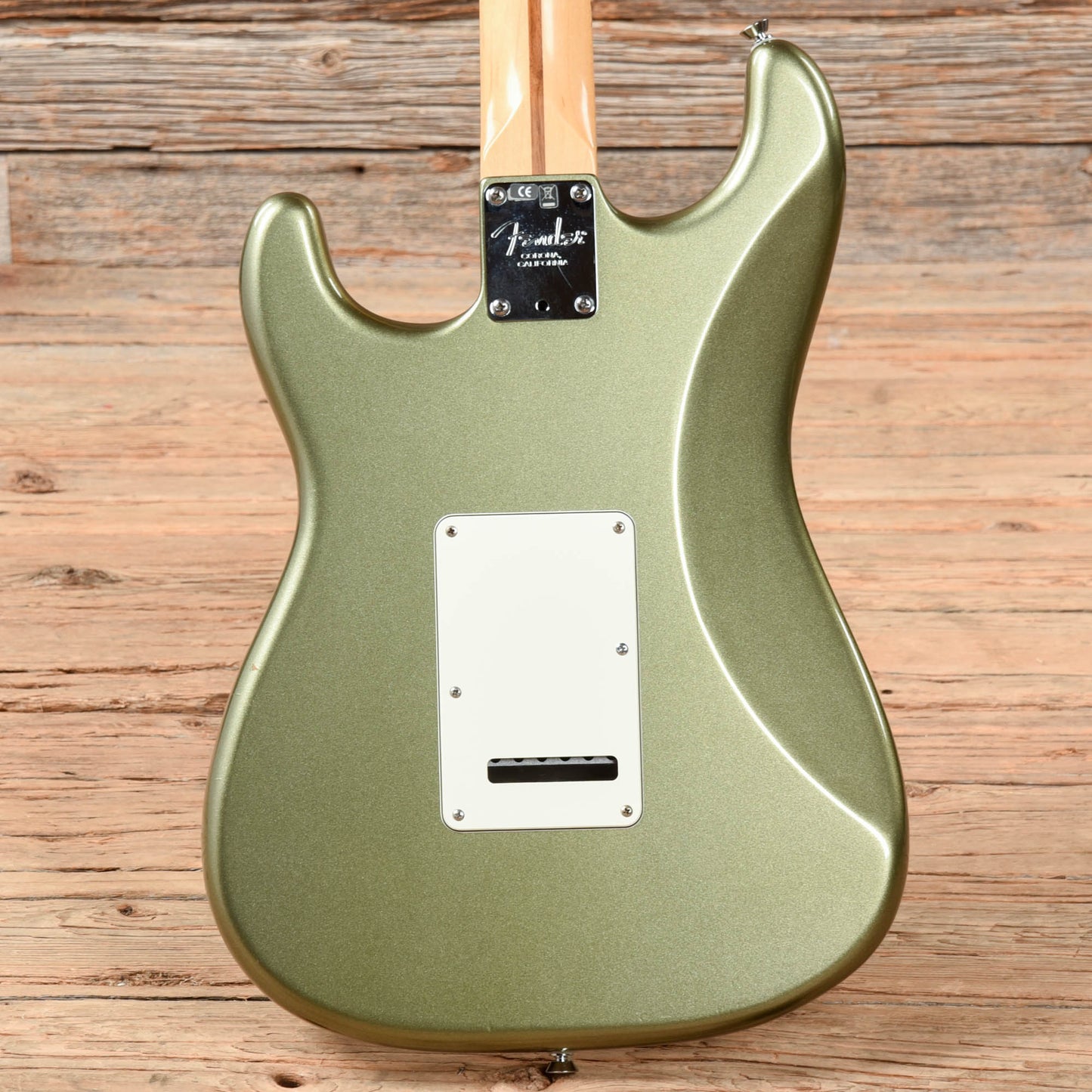 Fender American Standard Stratocaster HSS Jade Pearl Metallic 2012 Electric Guitars / Solid Body