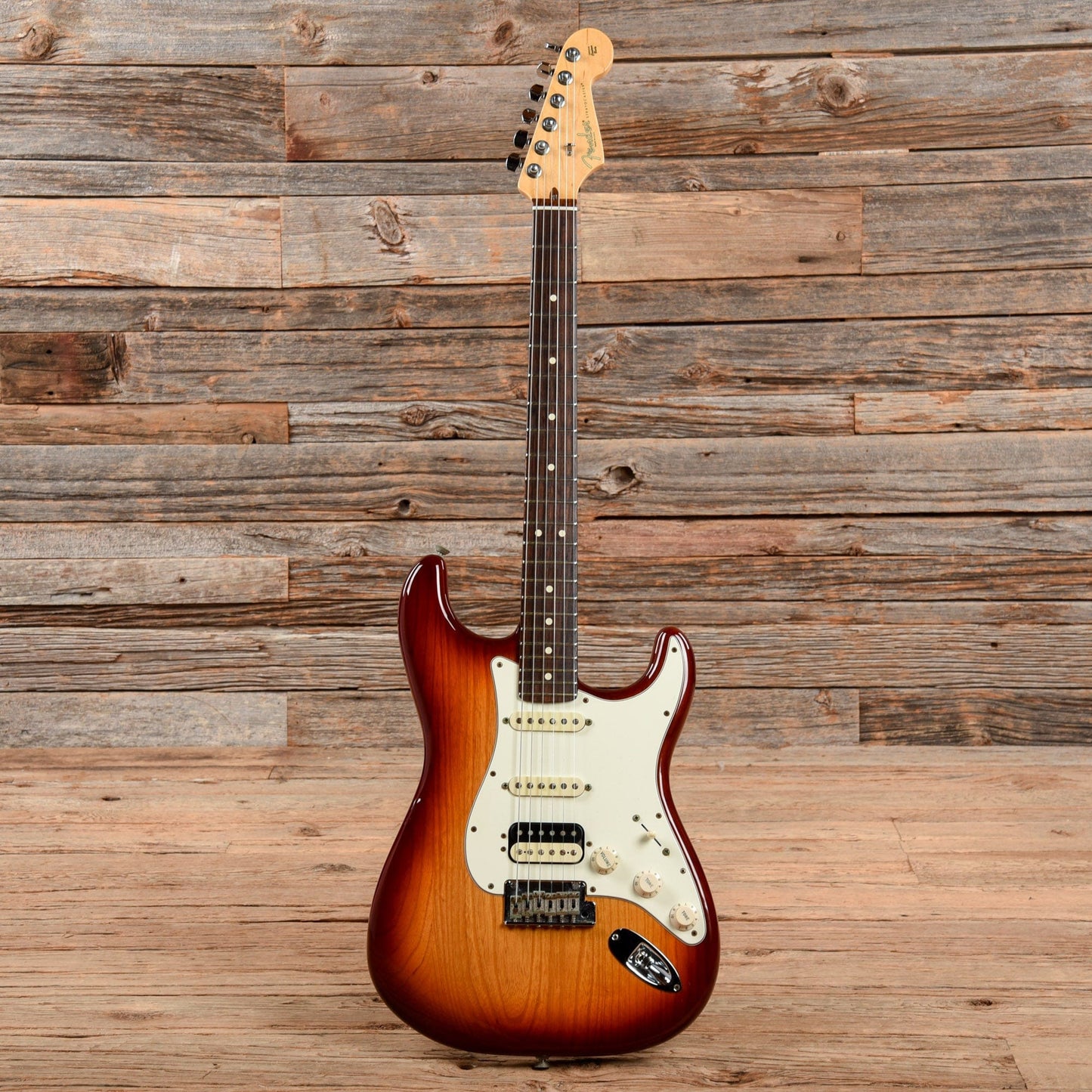 Fender American Standard Stratocaster HSS Shawbucker Sunburst 2016 Electric Guitars / Solid Body