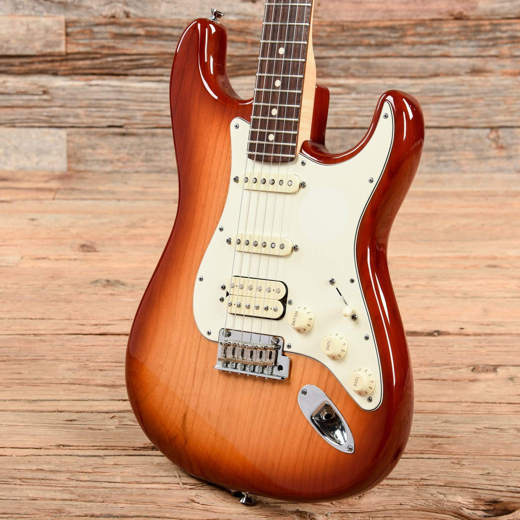 Fender American Standard Stratocaster HSS Sienna Sunburst 2013 Electric Guitars / Solid Body