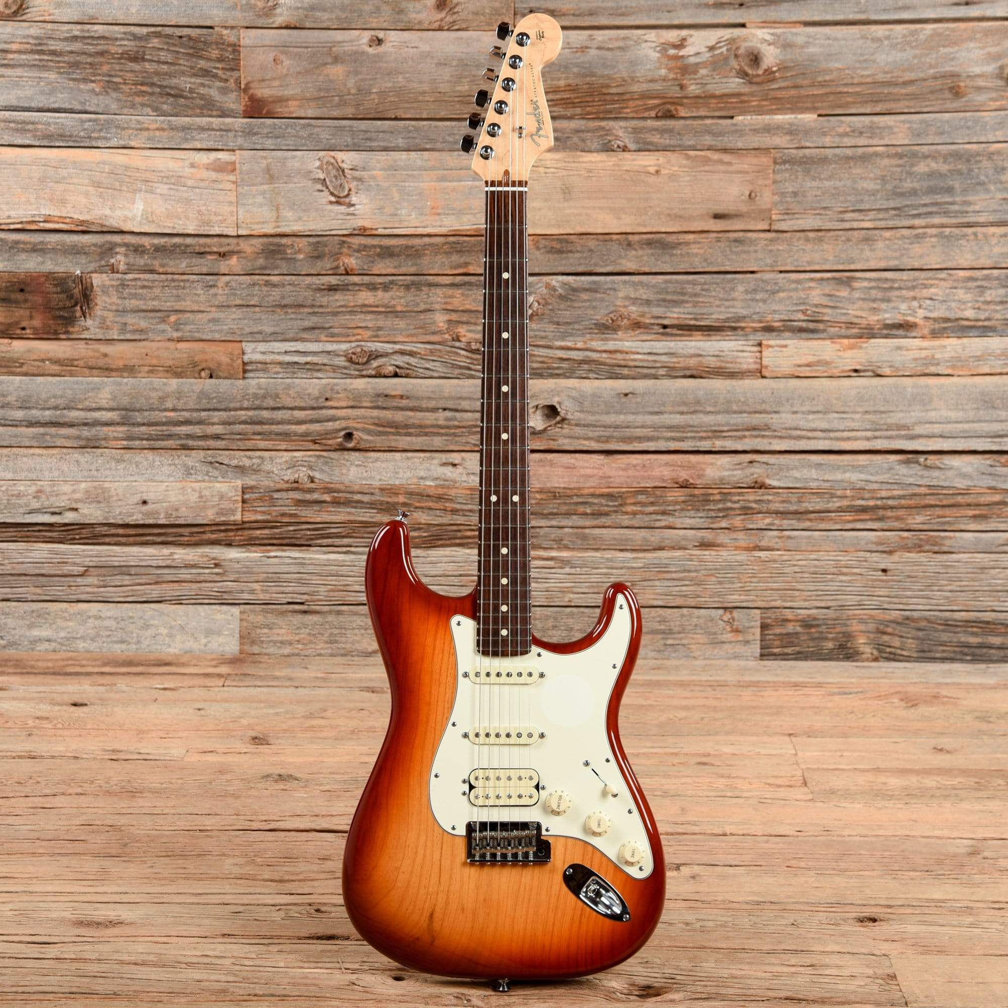 Fender American Standard Stratocaster HSS Sienna Sunburst 2013 Electric Guitars / Solid Body
