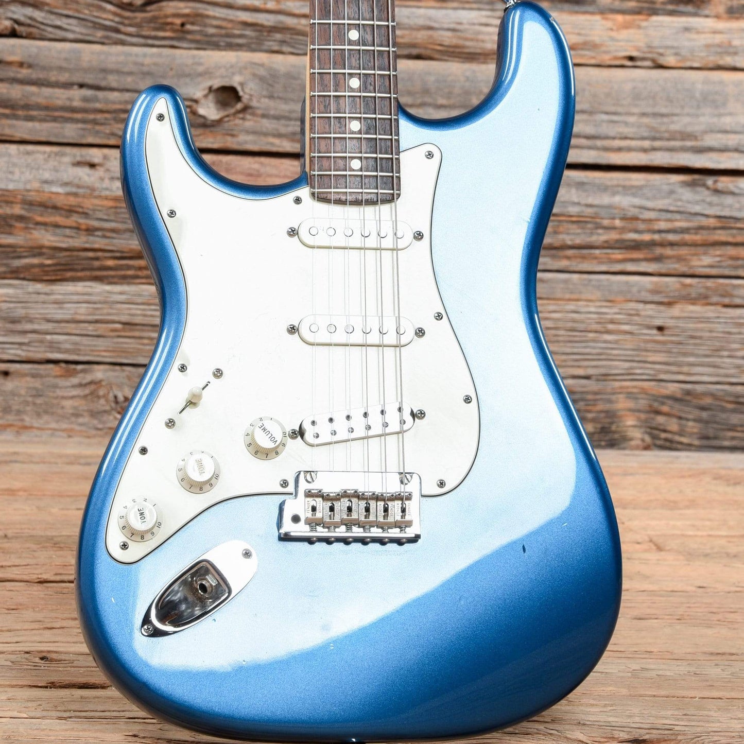 Fender American Standard Stratocaster Lake Placid Blue 2012 LEFTY Electric Guitars / Solid Body