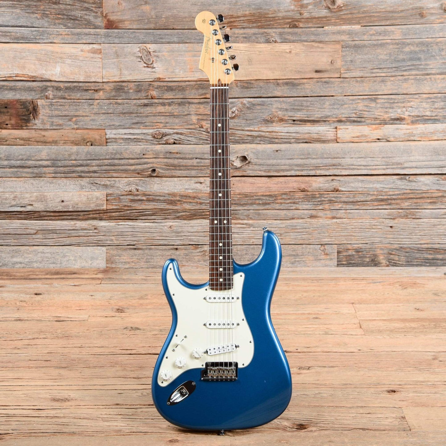 Fender American Standard Stratocaster Lake Placid Blue 2012 LEFTY Electric Guitars / Solid Body