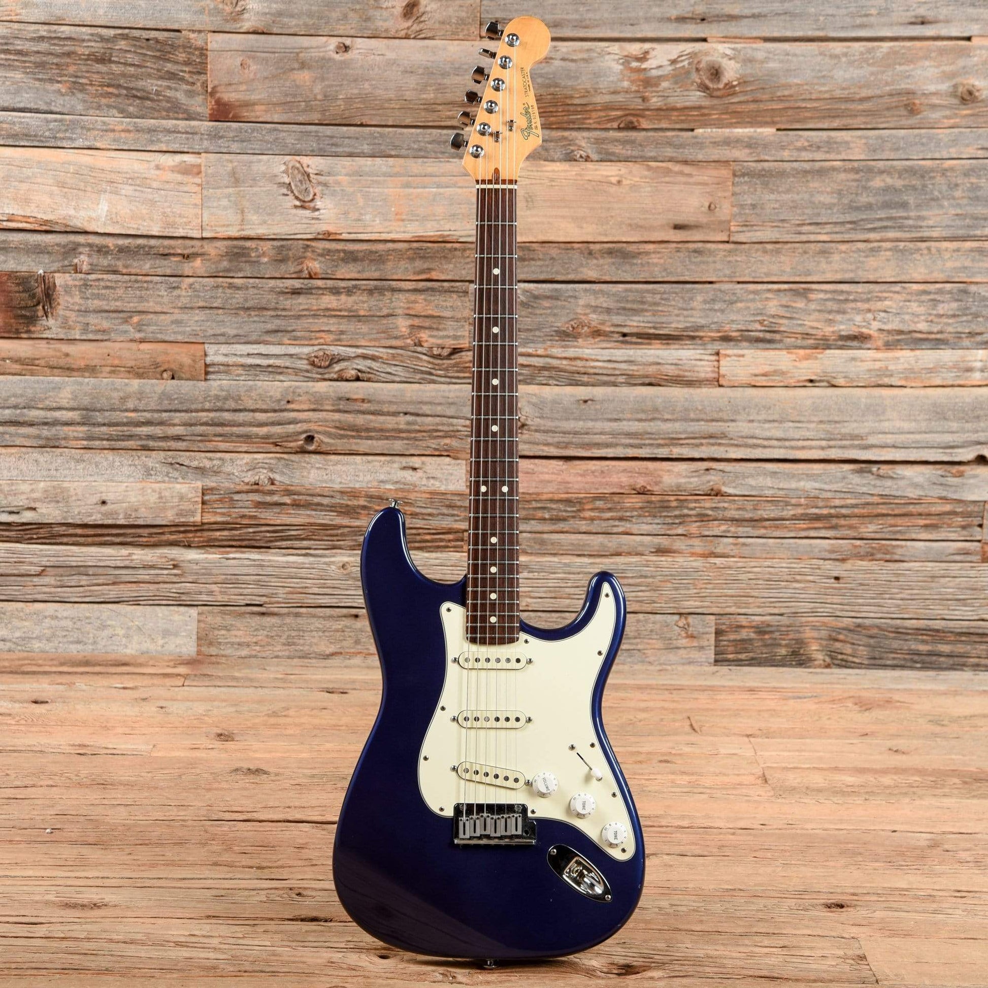 Fender American Standard Stratocaster Midnight Blue 1990 Electric Guitars / Solid Body
