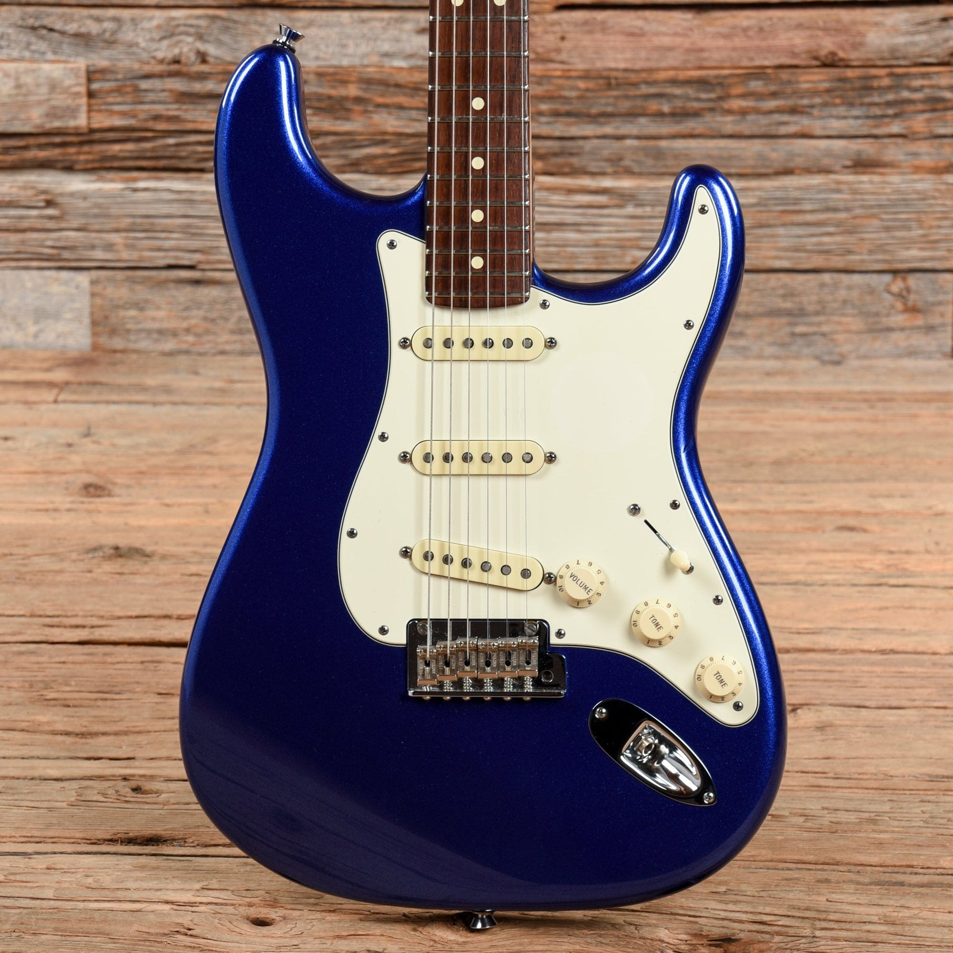 Fender American Standard Stratocaster Mystic Blue 2012 Electric Guitars / Solid Body