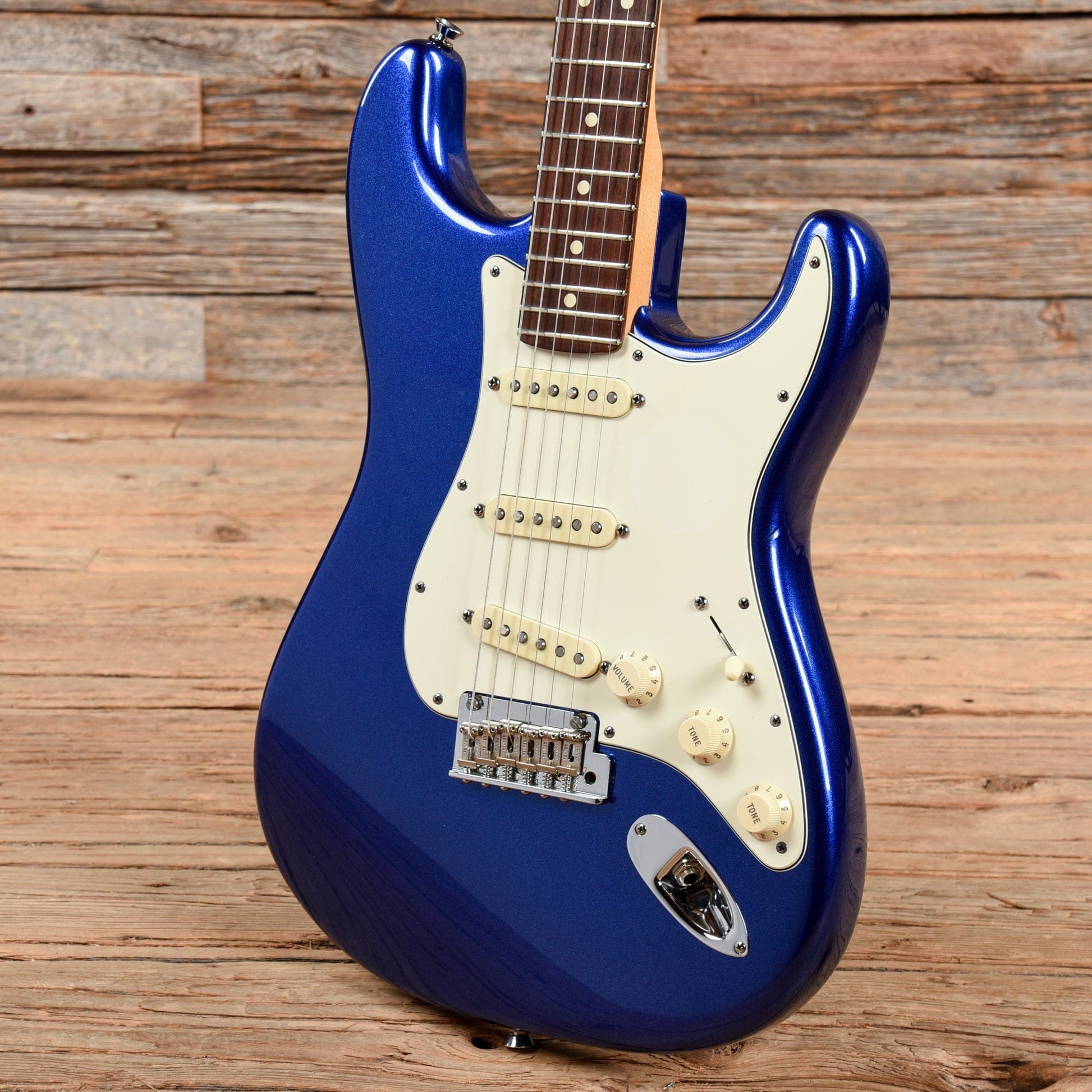 Fender American Standard Stratocaster Mystic Blue 2012 Electric Guitars / Solid Body