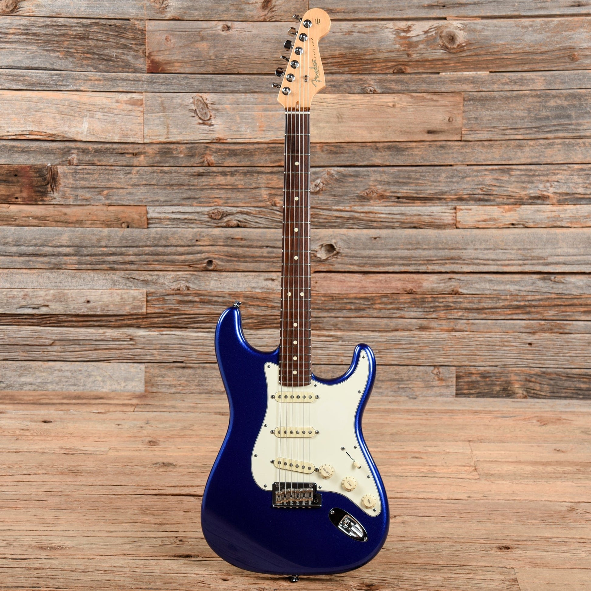 Fender American Standard Stratocaster Mystic Blue 2012 Electric Guitars / Solid Body