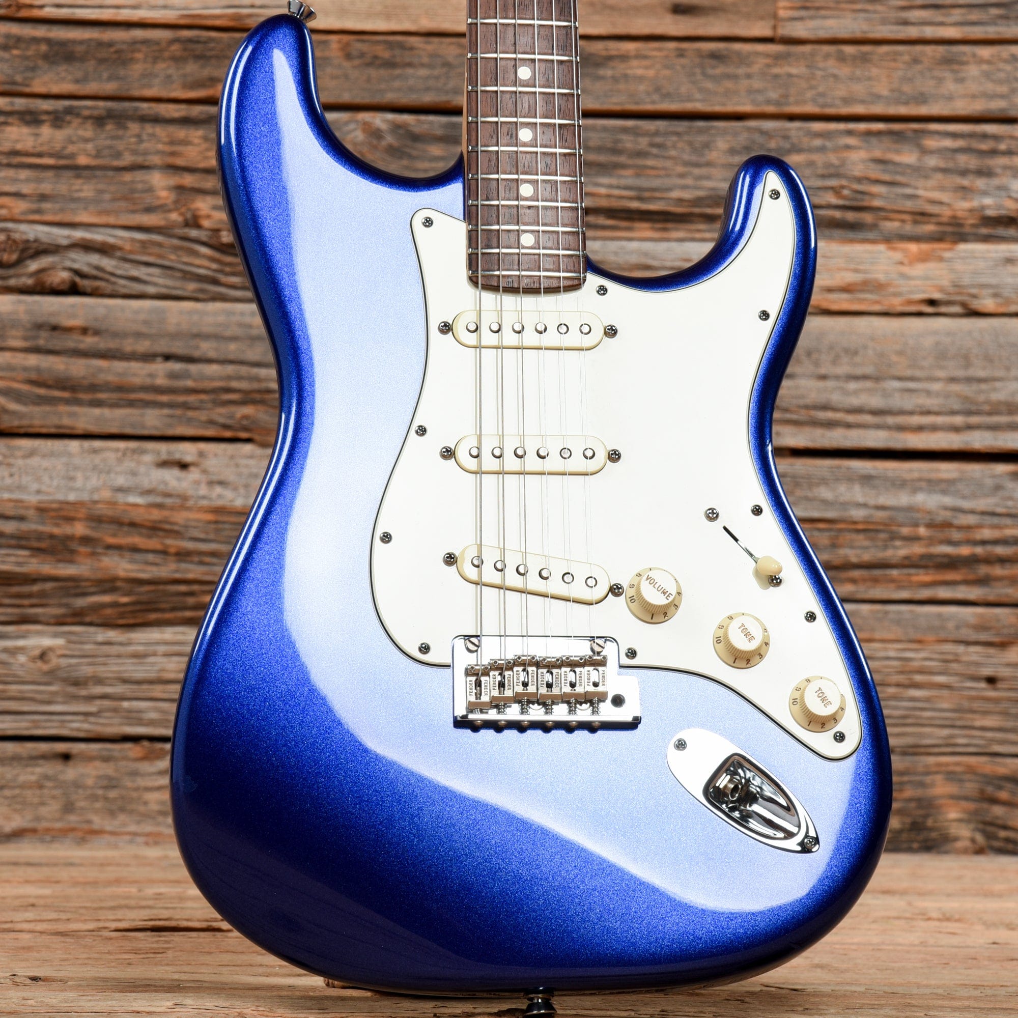 Fender American Standard Stratocaster Mystic Blue 2012 Electric Guitars / Solid Body