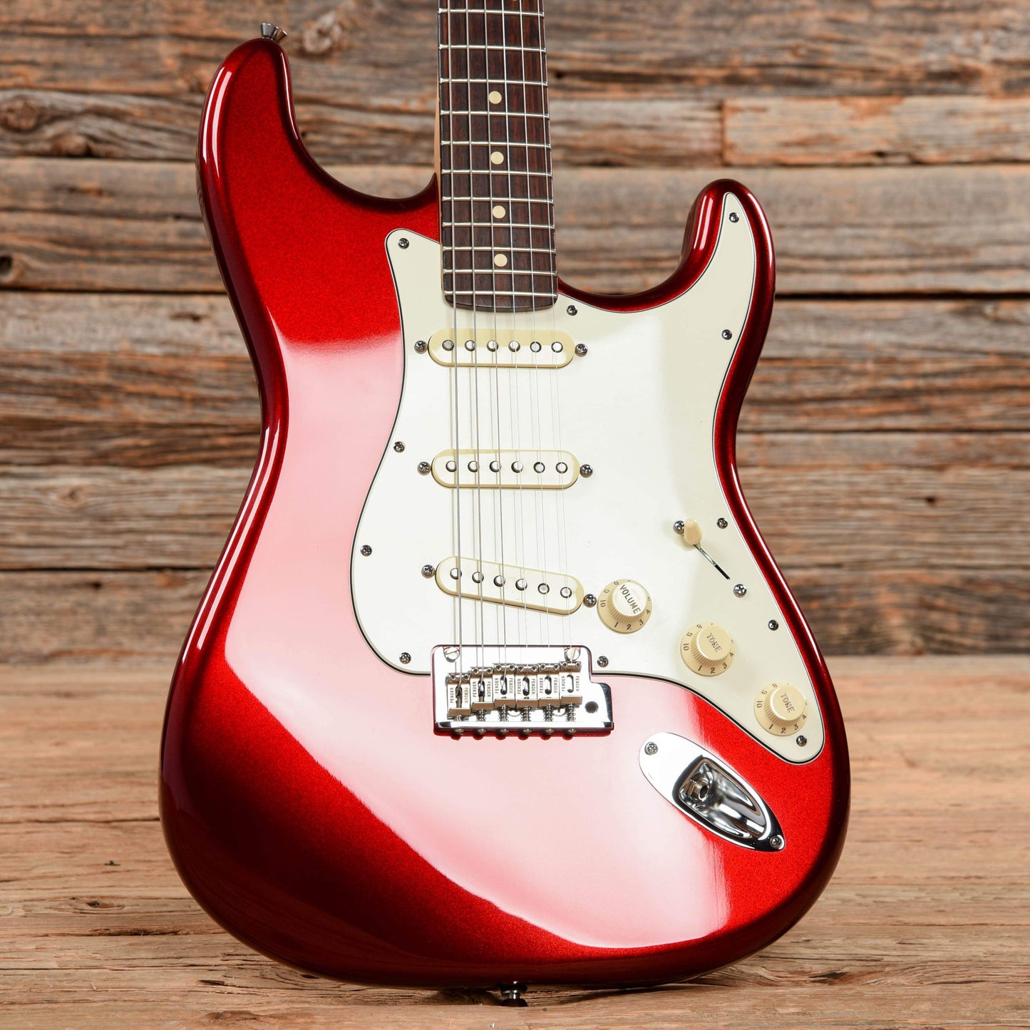 Fender American Standard Stratocaster Mystic Red 2012 Electric Guitars / Solid Body