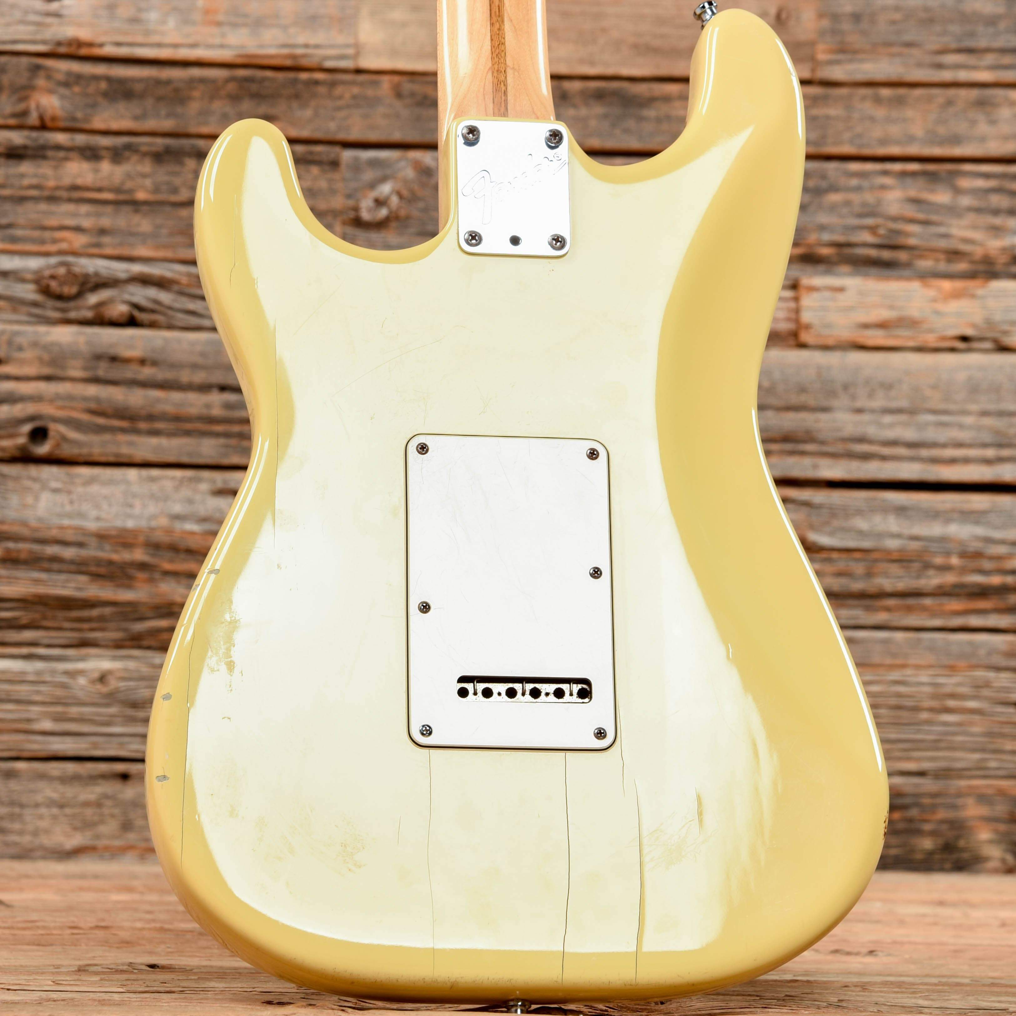 Fender American Standard Stratocaster Olympic White 1987 Electric Guitars / Solid Body