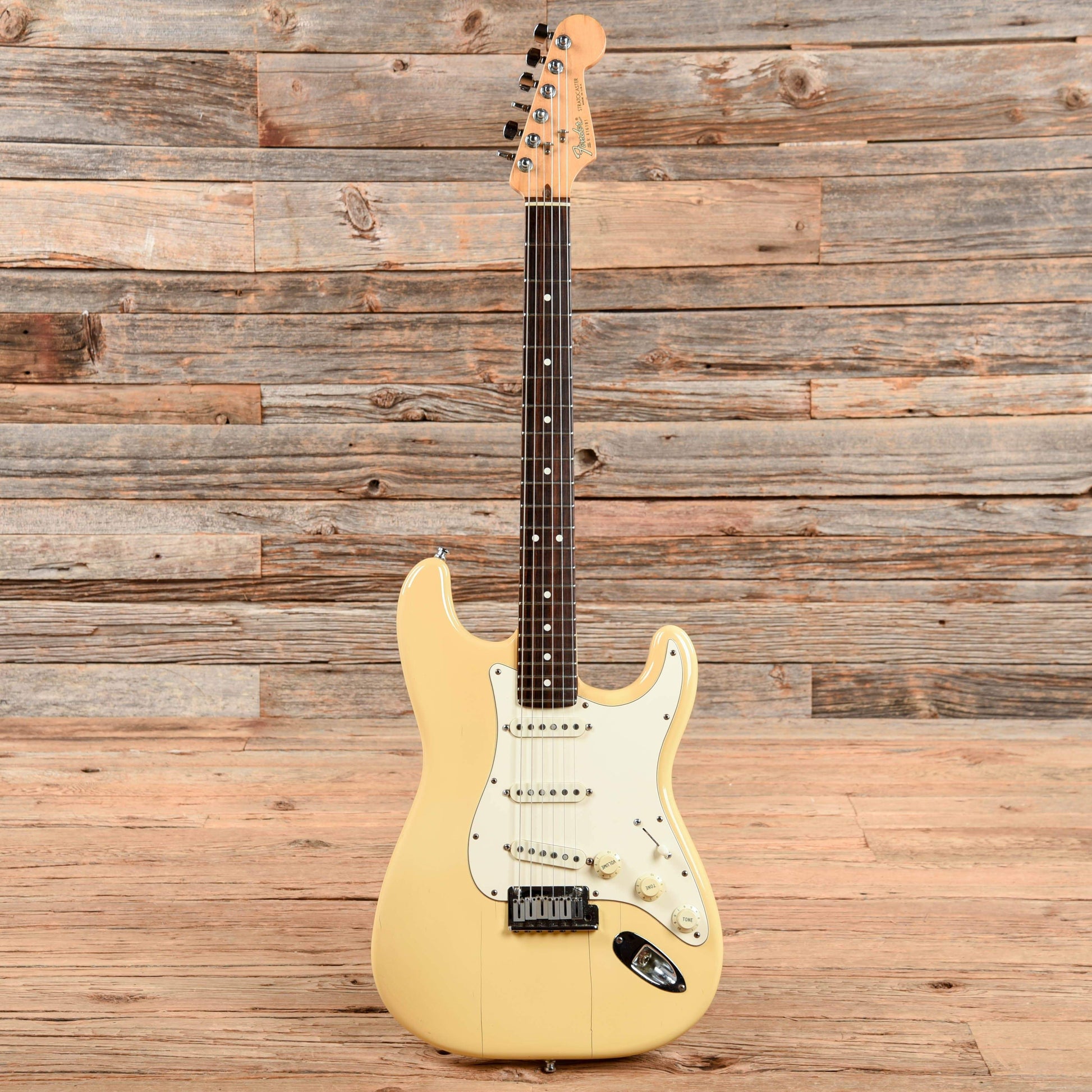 Fender American Standard Stratocaster Olympic White 1987 Electric Guitars / Solid Body