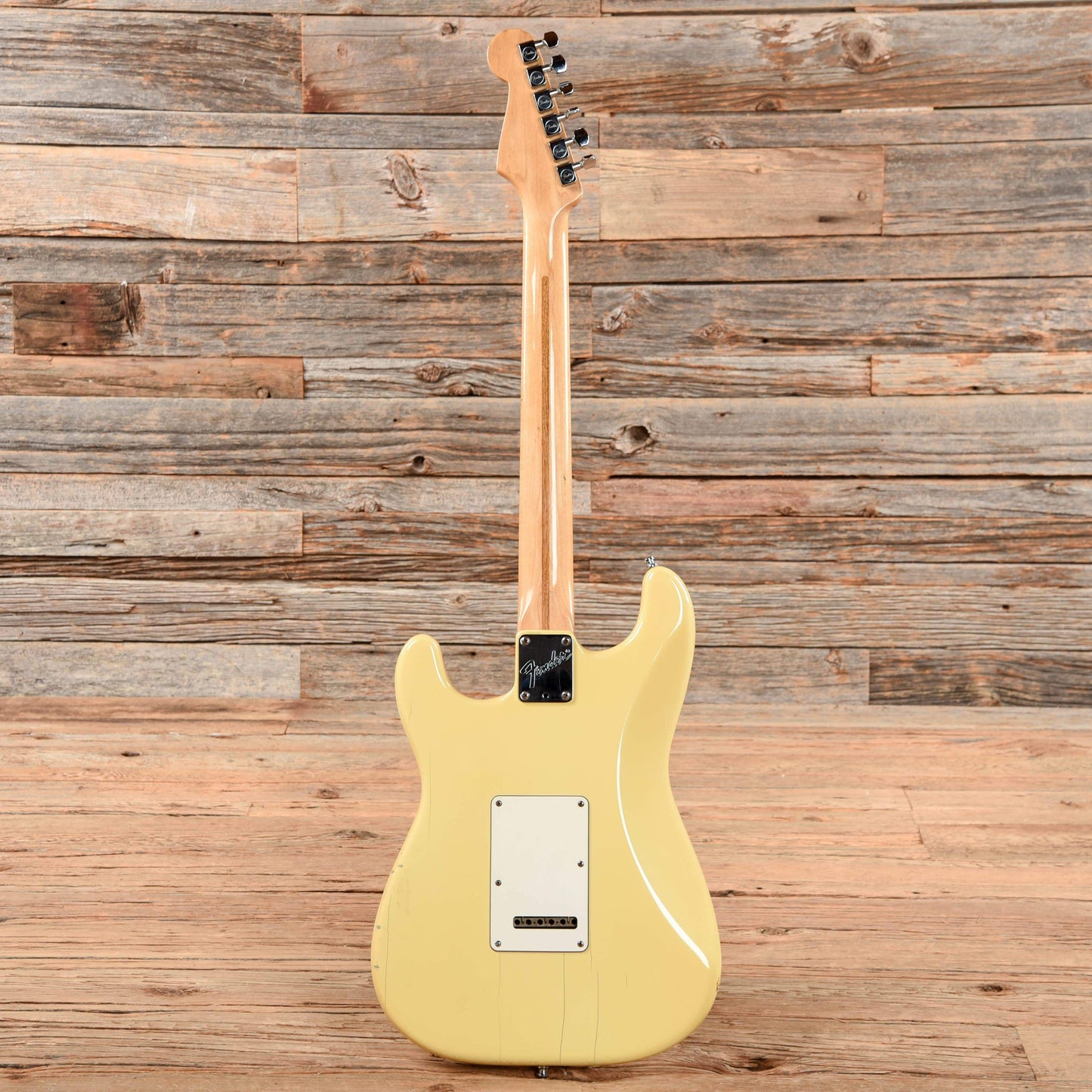 Fender American Standard Stratocaster Olympic White 1987 Electric Guitars / Solid Body