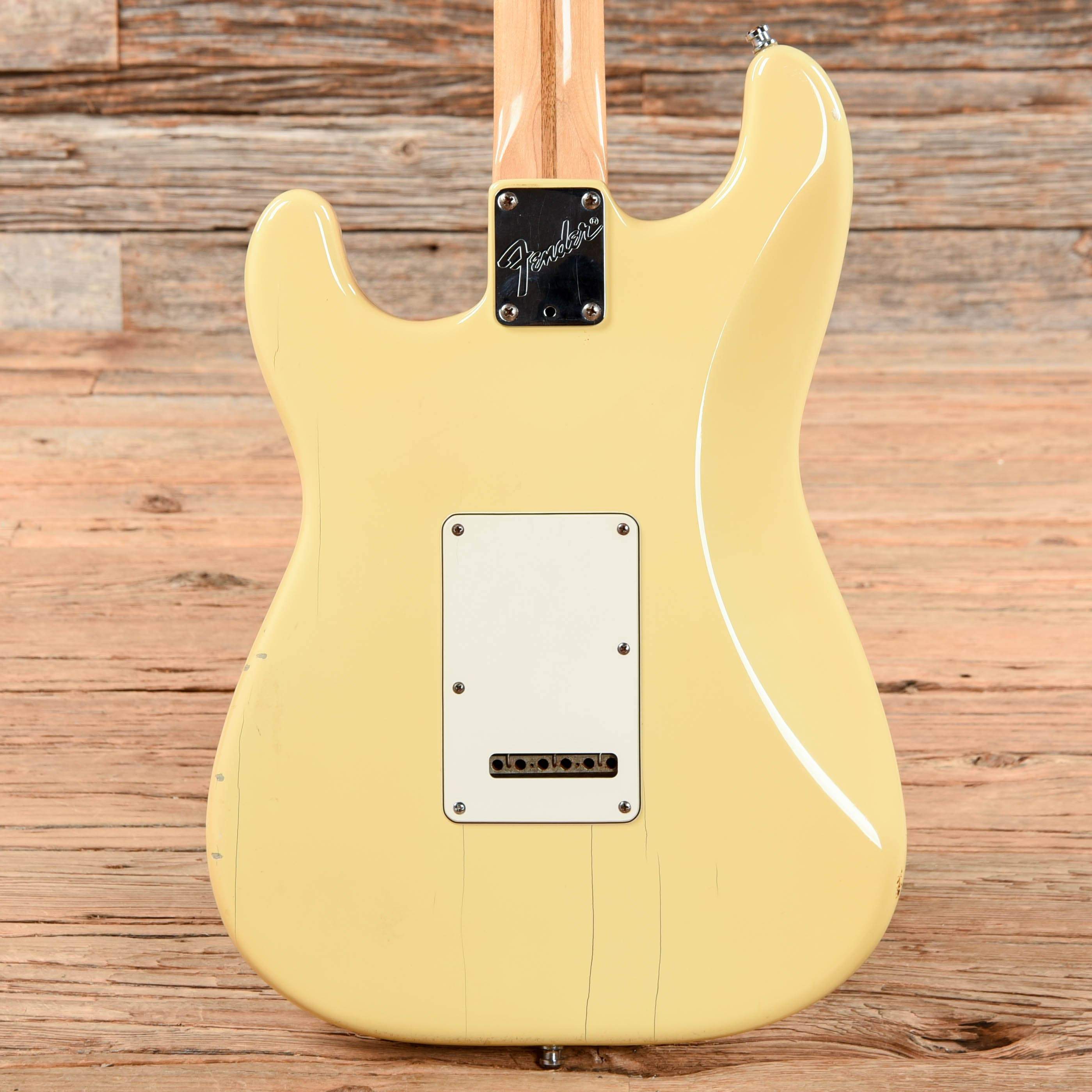 Fender American Standard Stratocaster Olympic White 1987 Electric Guitars / Solid Body