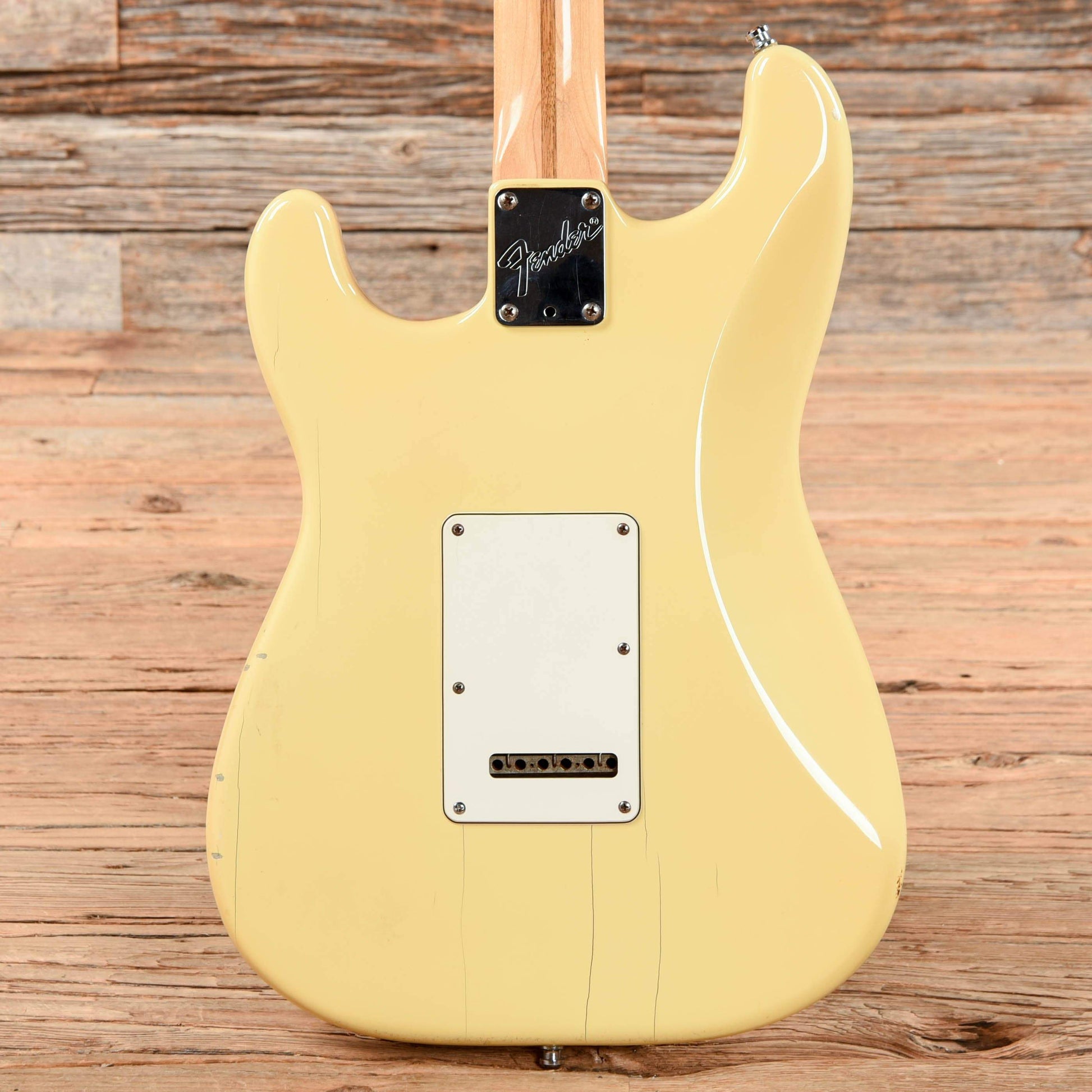 Fender American Standard Stratocaster Olympic White 1987 Electric Guitars / Solid Body