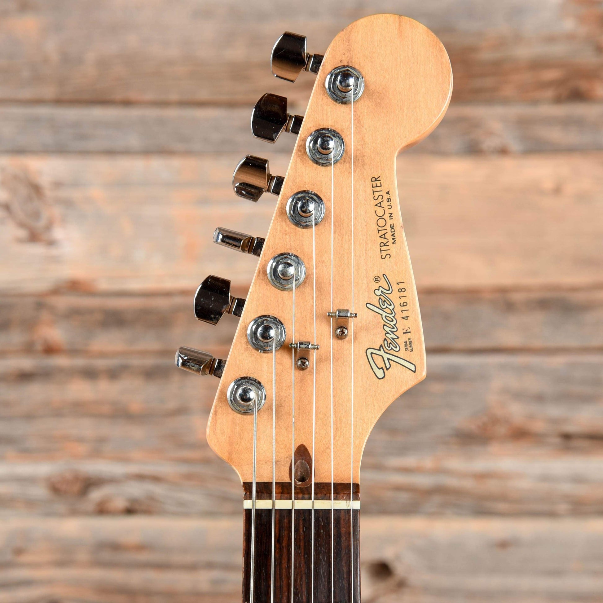 Fender American Standard Stratocaster Olympic White 1987 Electric Guitars / Solid Body