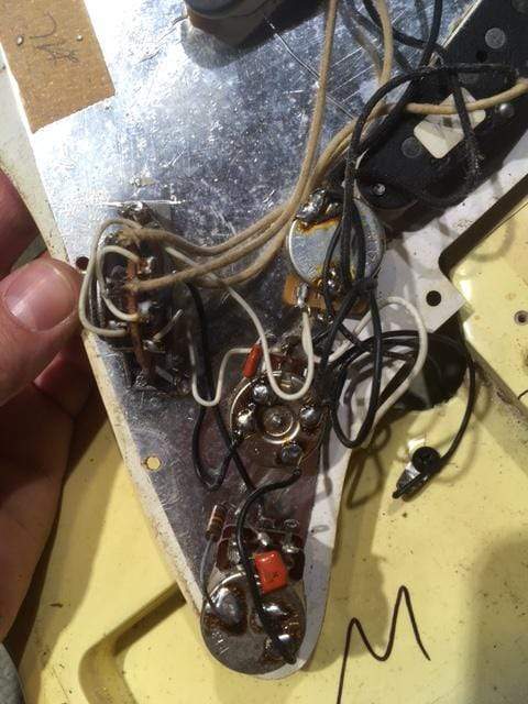 Fender American Standard Stratocaster Olympic White 1987 Electric Guitars / Solid Body