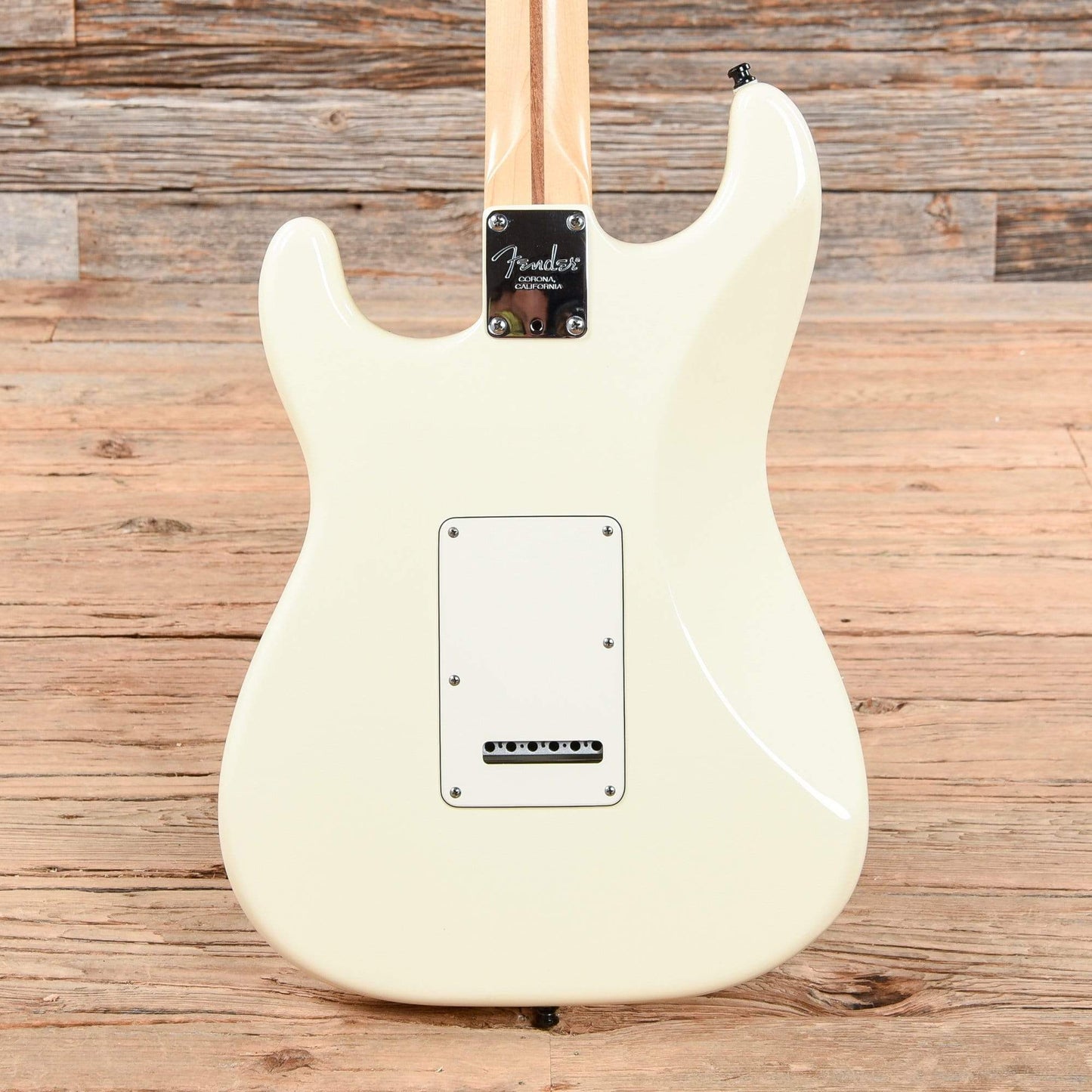 Fender American Standard Stratocaster Olympic White 2008 Electric Guitars / Solid Body