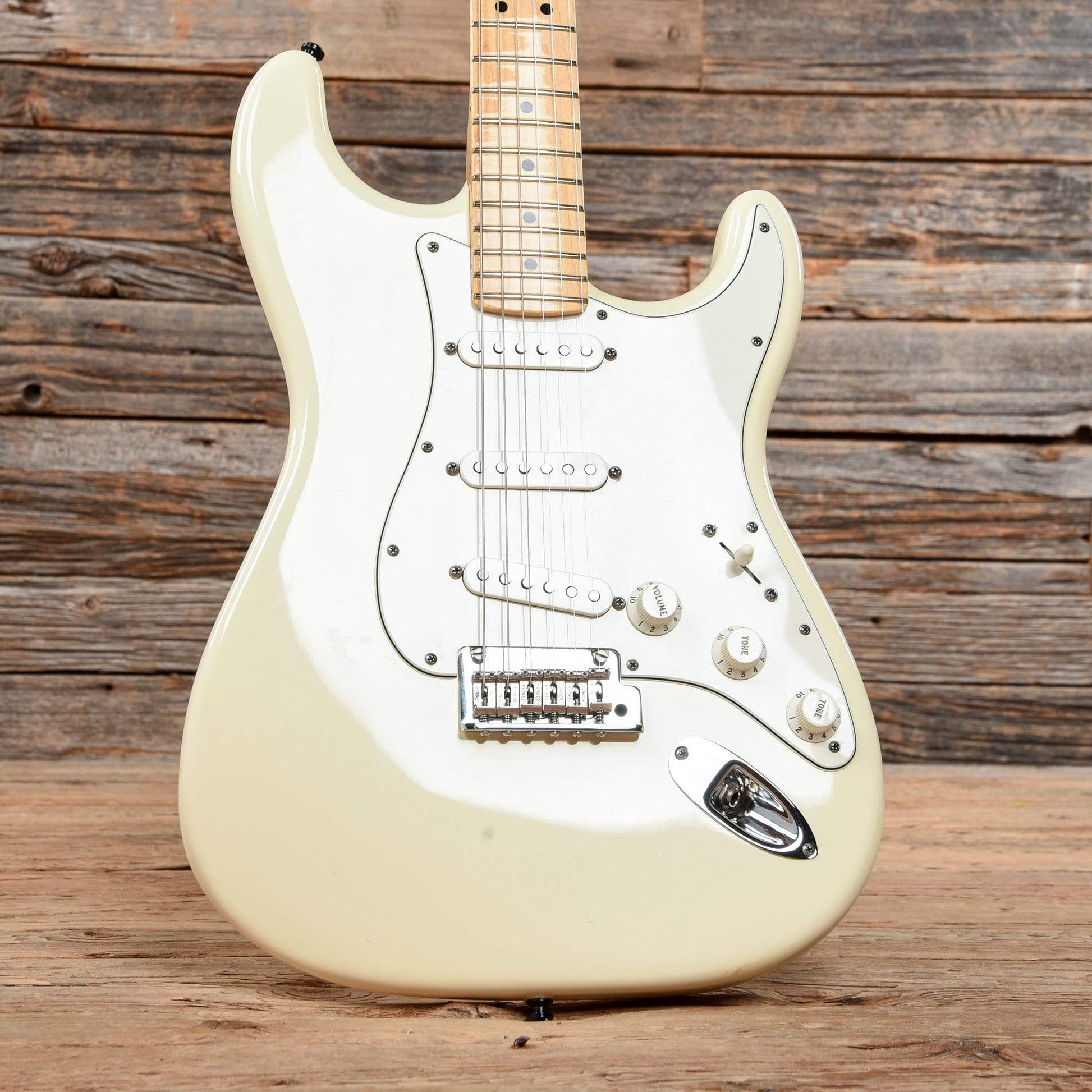 Fender American Standard Stratocaster Olympic White 2008 Electric Guitars / Solid Body