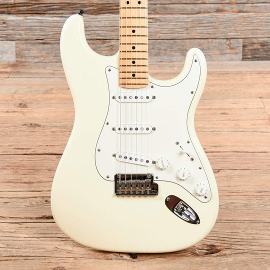 Fender American Standard Stratocaster Olympic White 2008 Electric Guitars / Solid Body