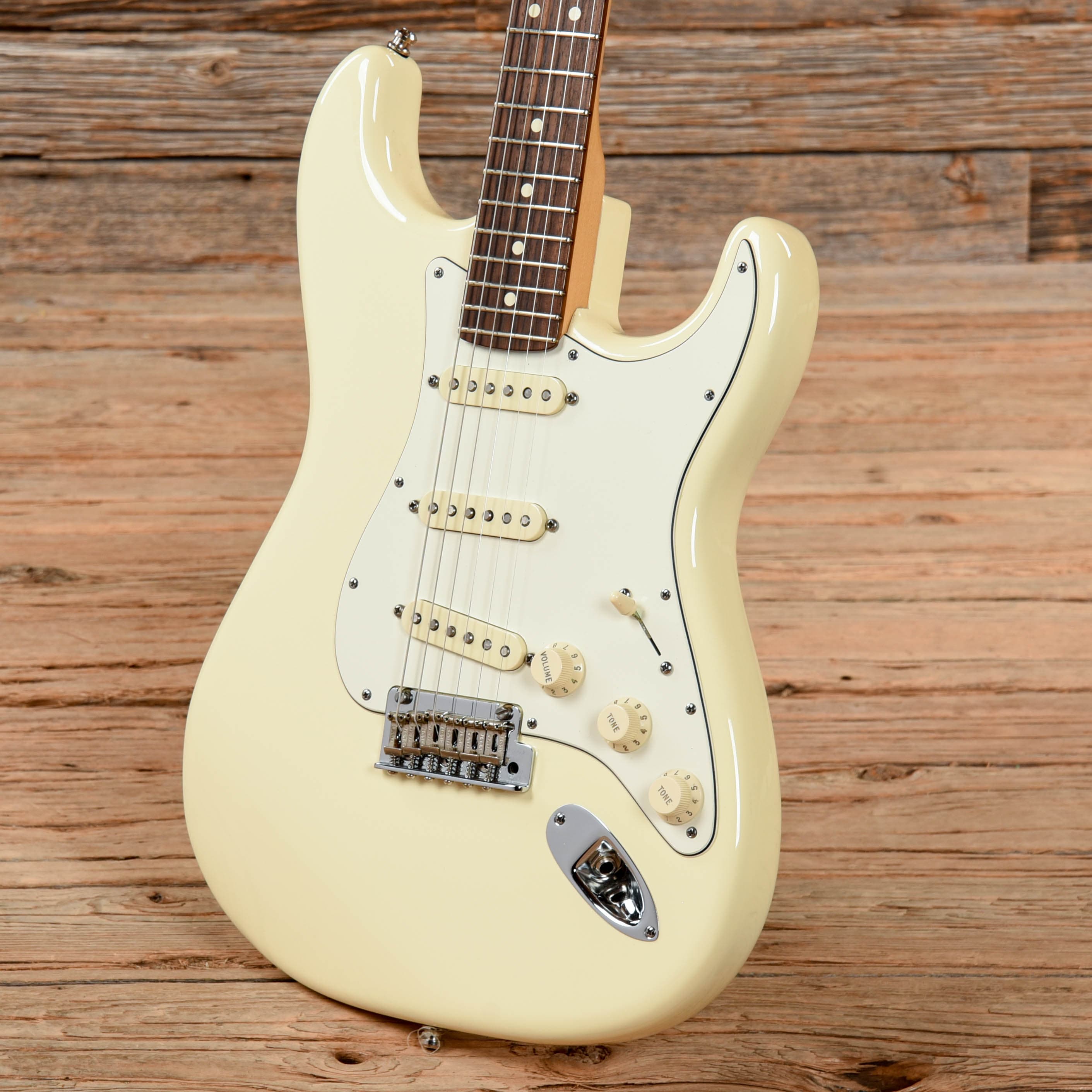 Fender American Standard Stratocaster Olympic White 2013 Electric Guitars / Solid Body