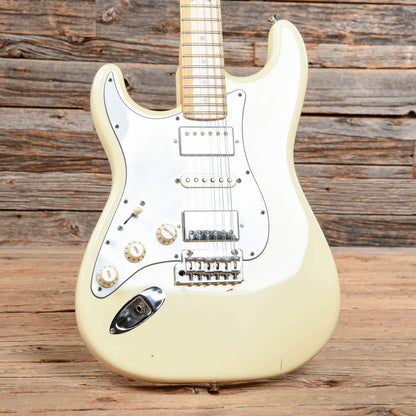 Fender American Standard Stratocaster Olympic White 2015 LEFTY Electric Guitars / Solid Body