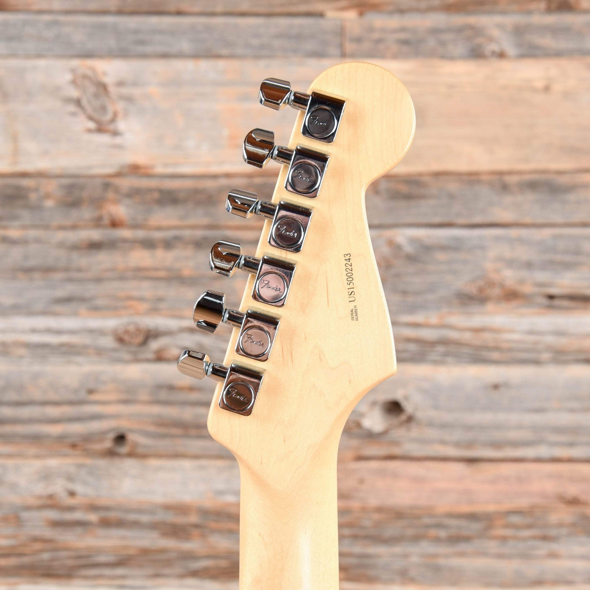 Fender American Standard Stratocaster Olympic White 2015 LEFTY Electric Guitars / Solid Body
