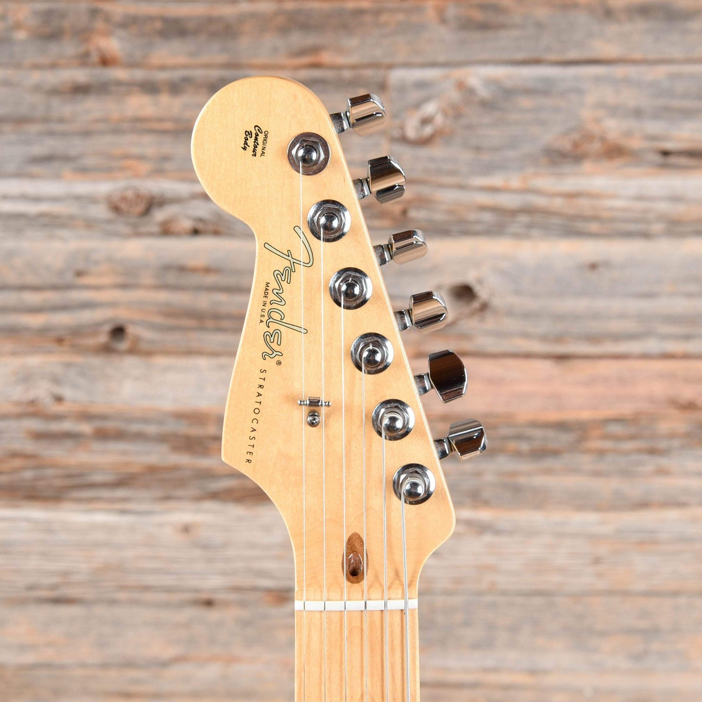 Fender American Standard Stratocaster Olympic White 2015 LEFTY Electric Guitars / Solid Body