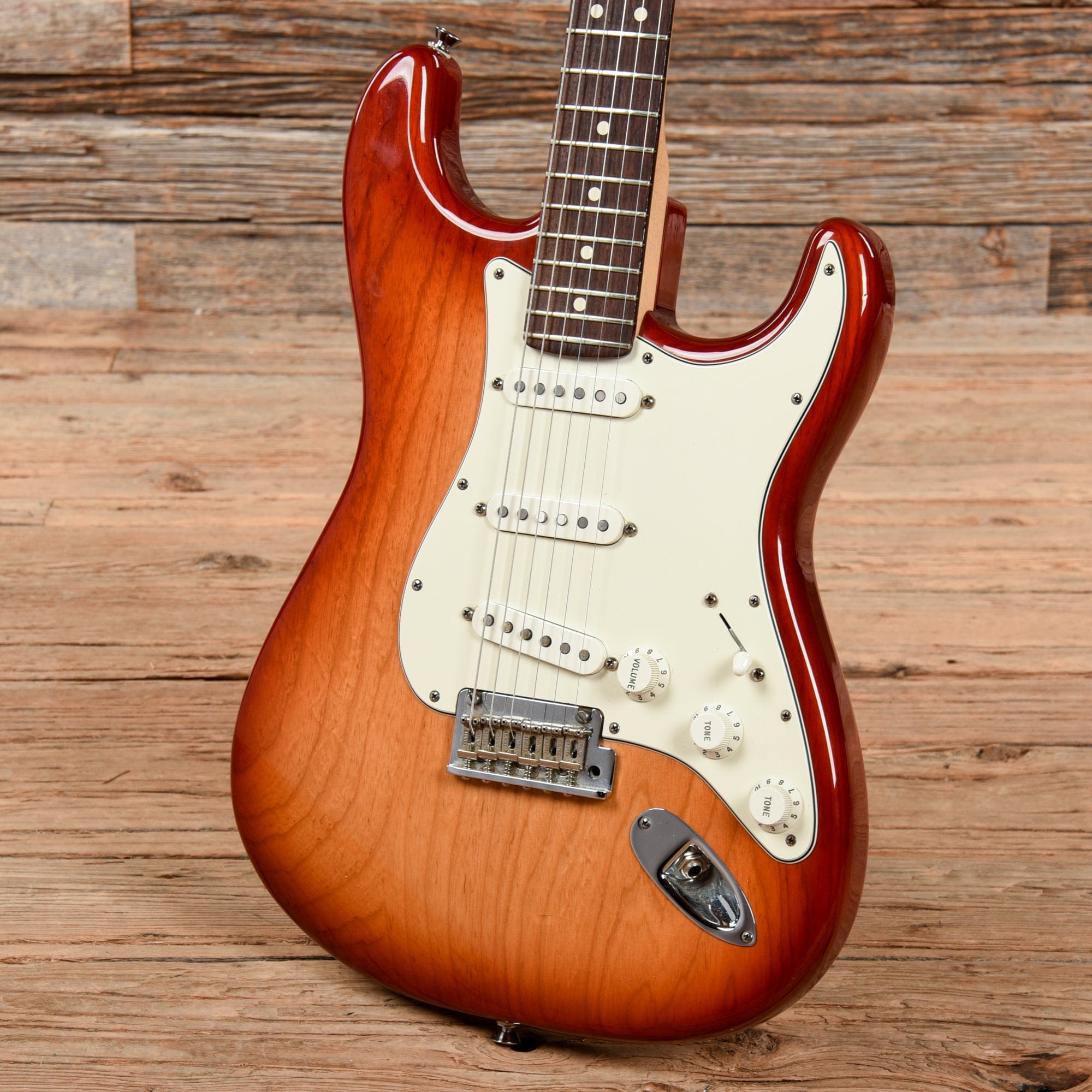 Fender American Standard Stratocaster Sienna Sunburst 2008 Electric Guitars / Solid Body