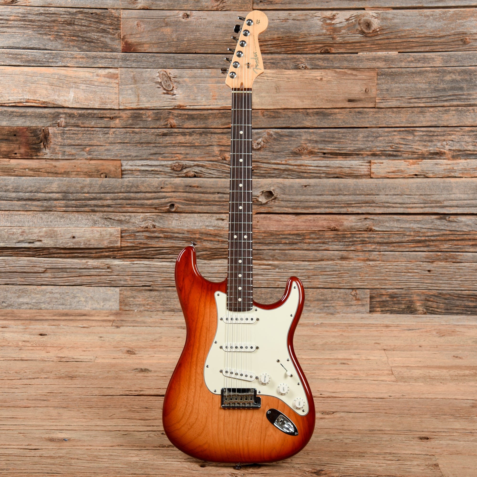 Fender American Standard Stratocaster Sienna Sunburst 2008 Electric Guitars / Solid Body