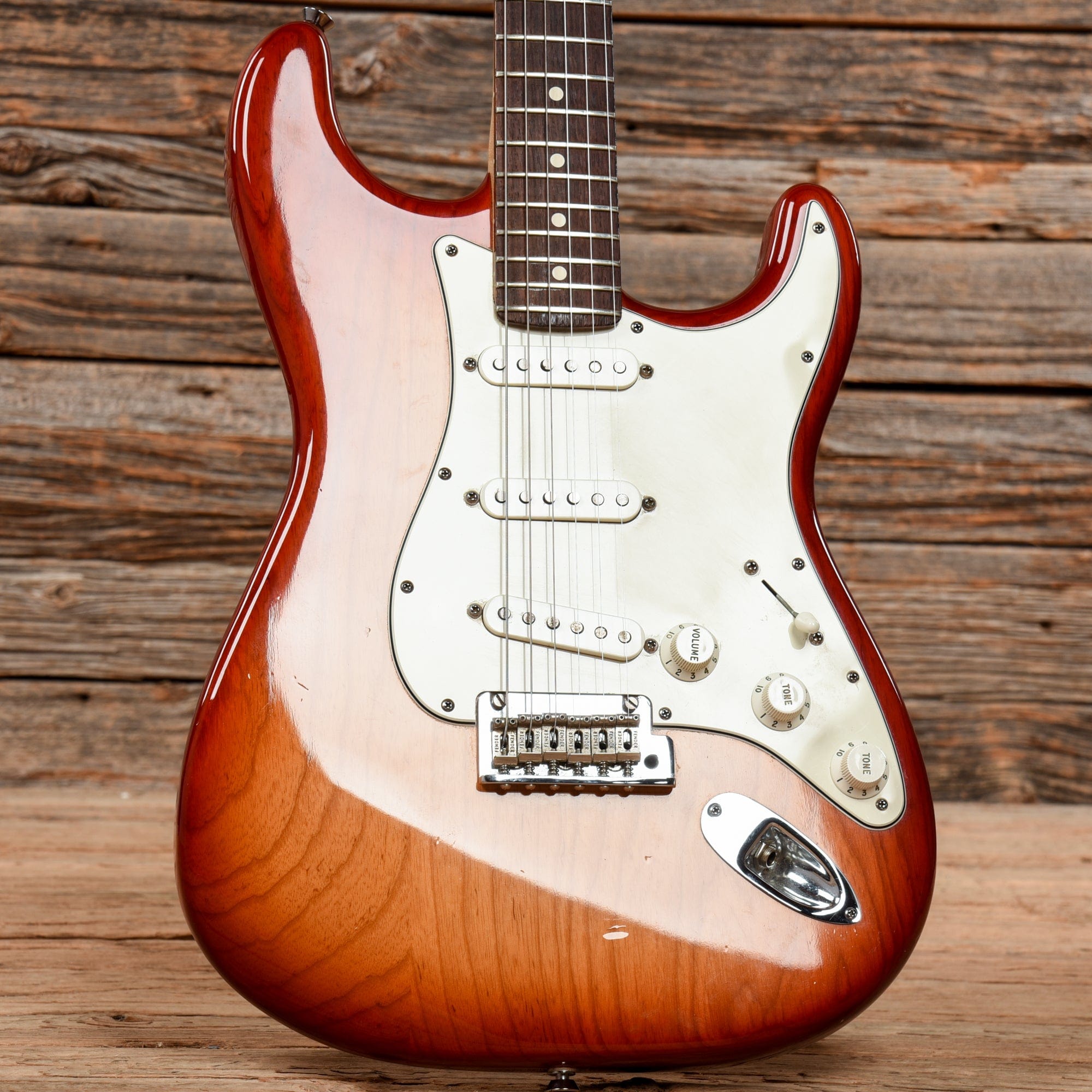 Fender American Standard Stratocaster Sienna Sunburst 2008 Electric Guitars / Solid Body