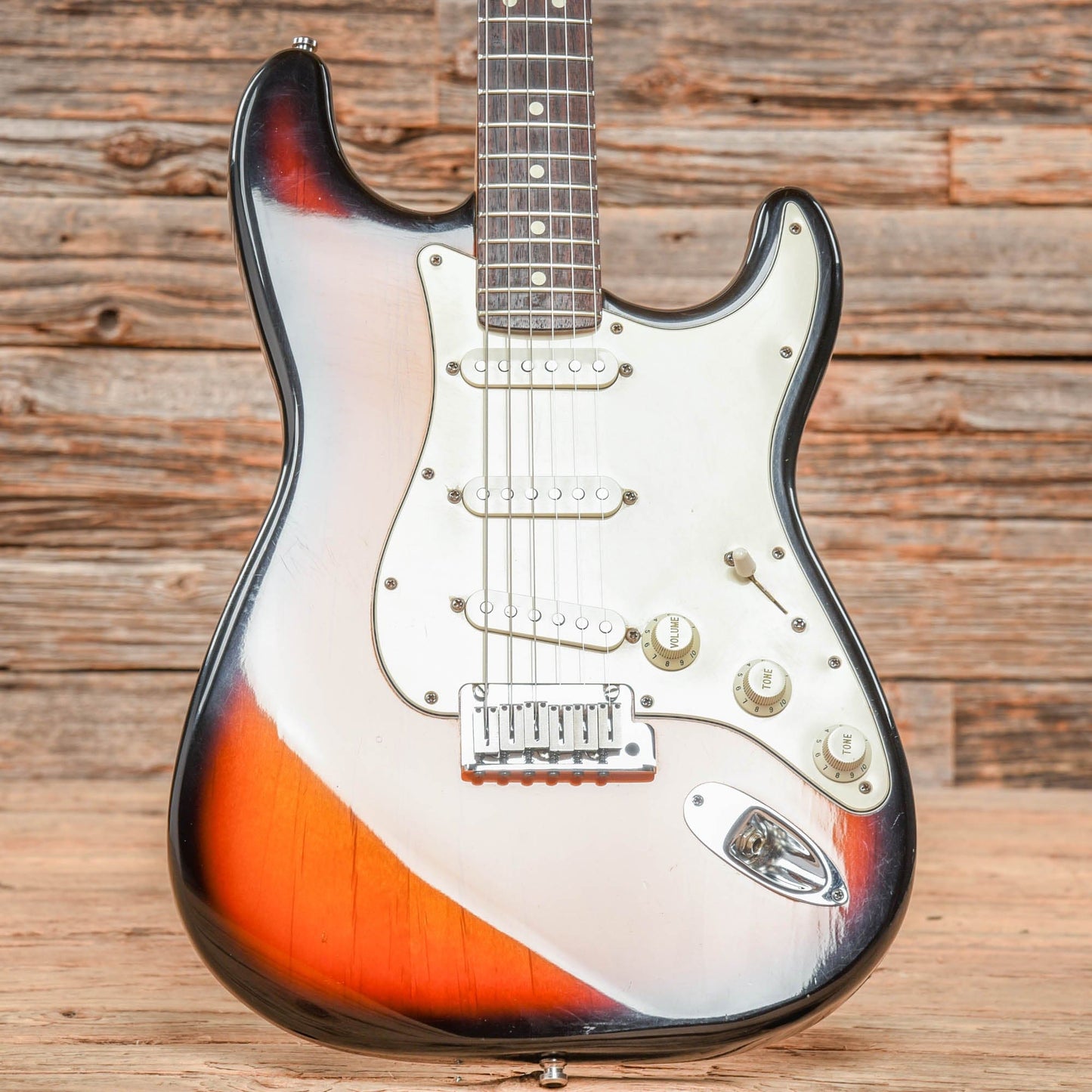Fender American Standard Stratocaster Sunburst 1996 Electric Guitars / Solid Body