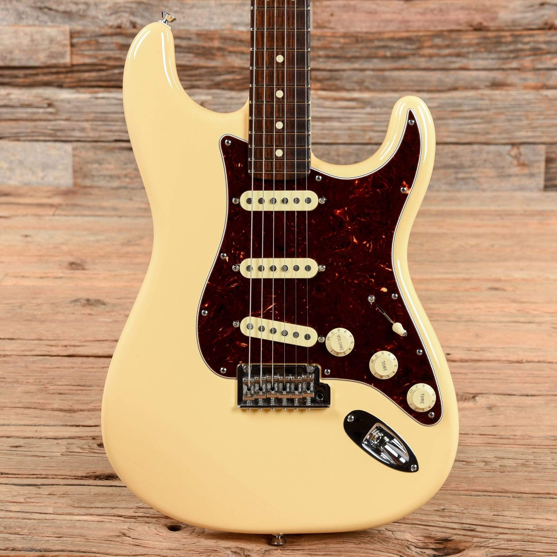 Fender American Standard Stratocaster Vintage White 2014 Electric Guitars / Solid Body