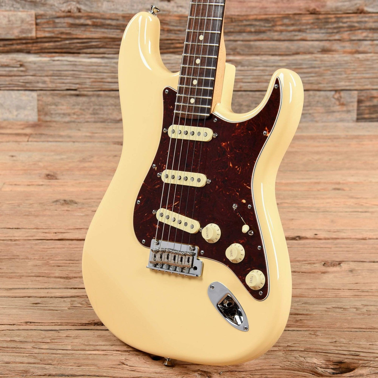 Fender American Standard Stratocaster Vintage White 2014 Electric Guitars / Solid Body