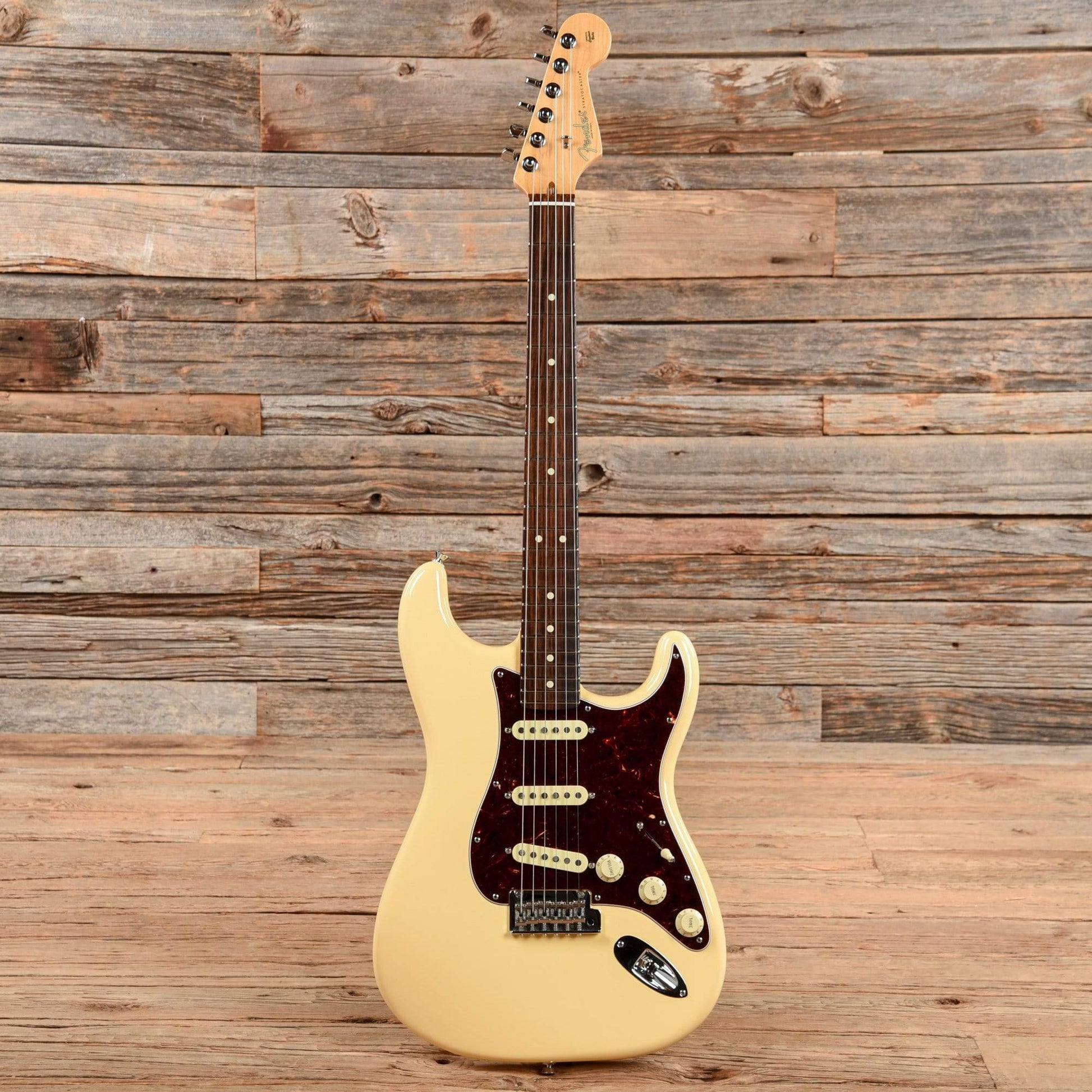 Fender American Standard Stratocaster Vintage White 2014 Electric Guitars / Solid Body