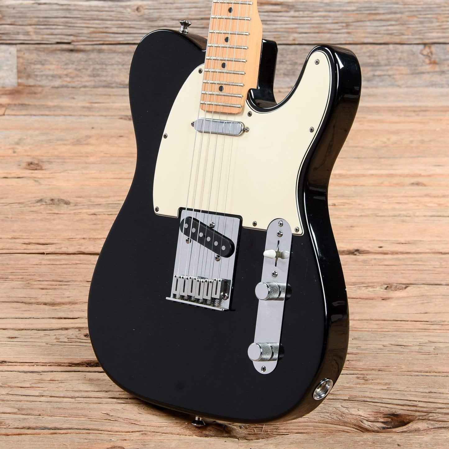 Fender American Standard Telecaster Black 2004 Electric Guitars / Solid Body