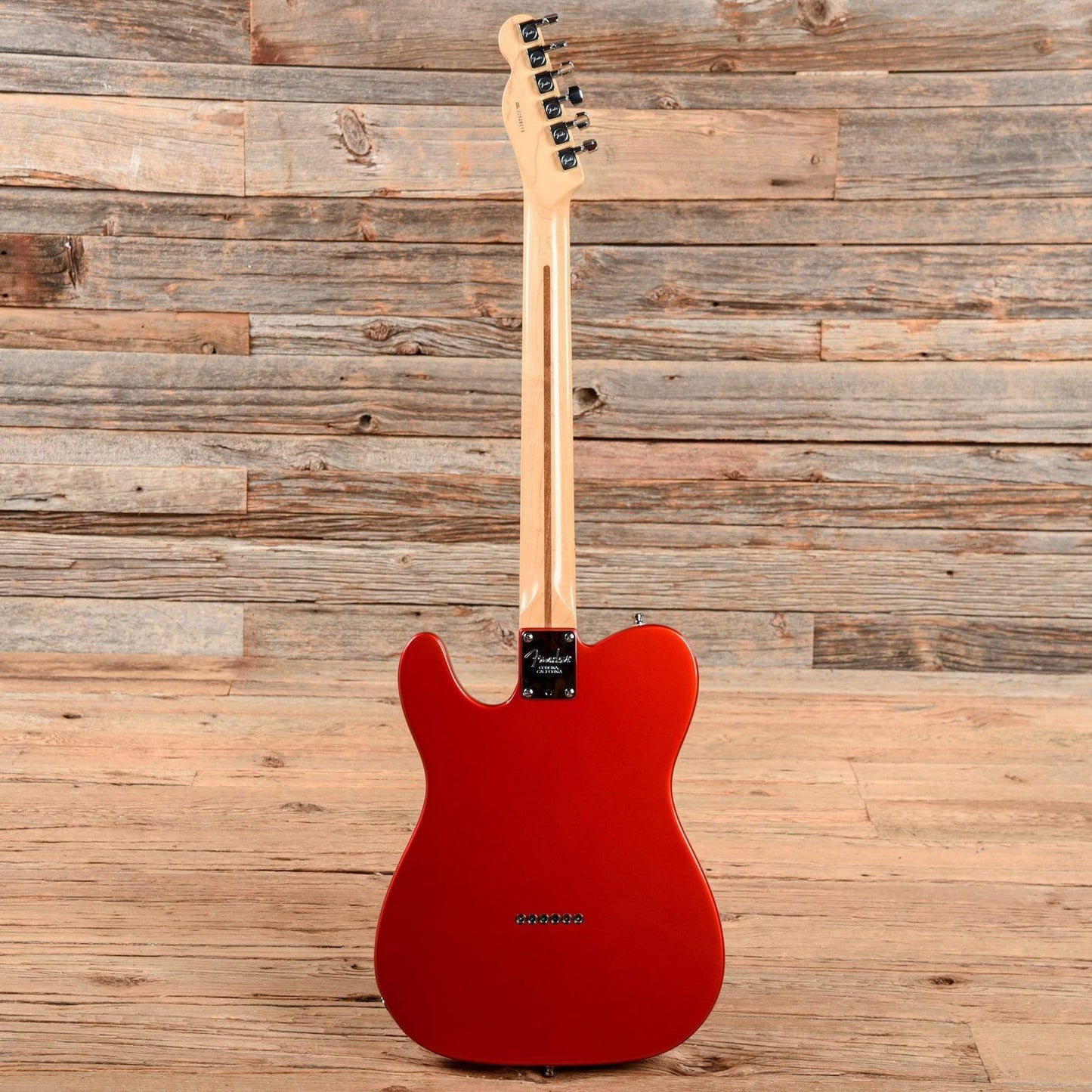 Fender American Standard Telecaster Chrome Red 2002 Electric Guitars / Solid Body