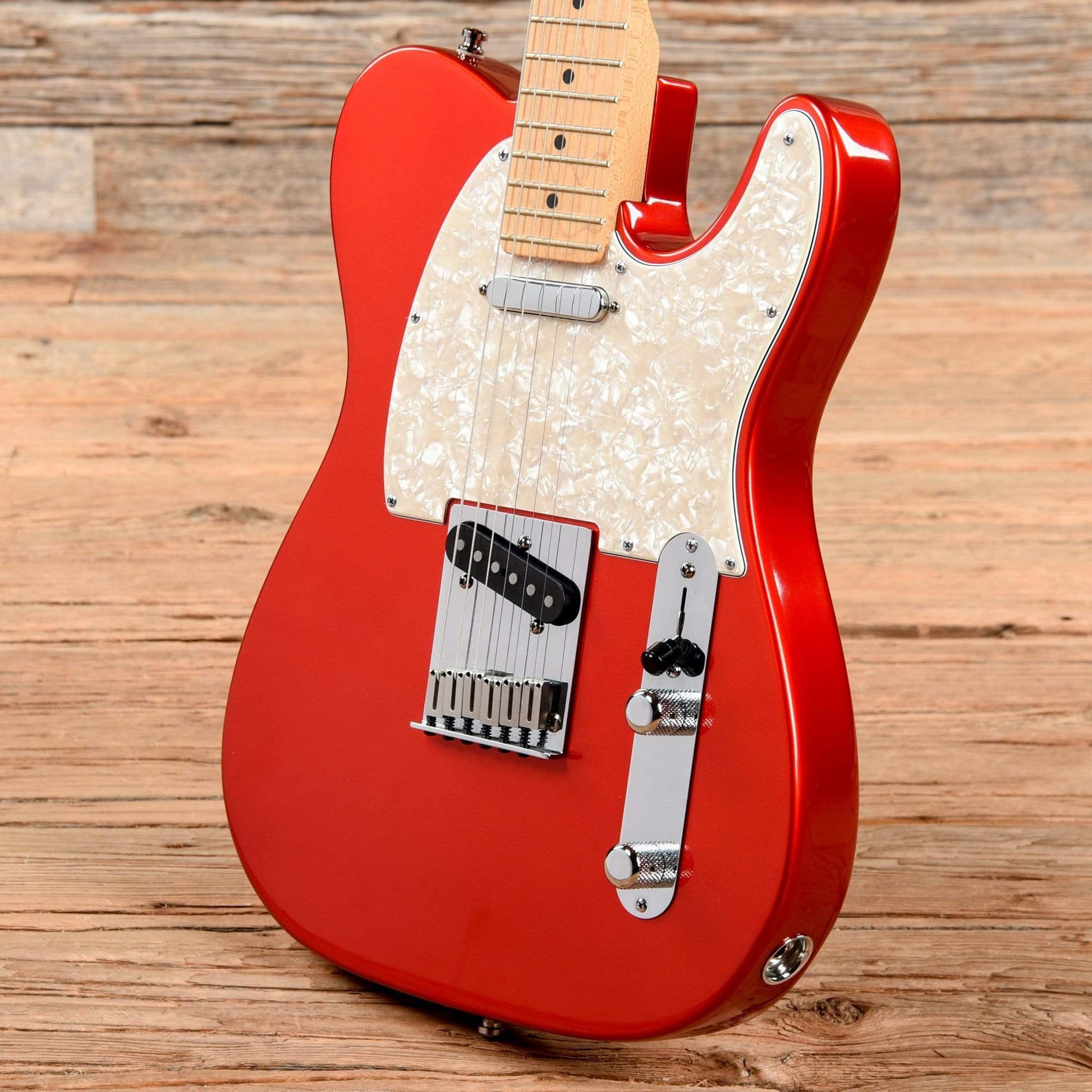 Fender American Standard Telecaster Chrome Red 2002 Electric Guitars / Solid Body
