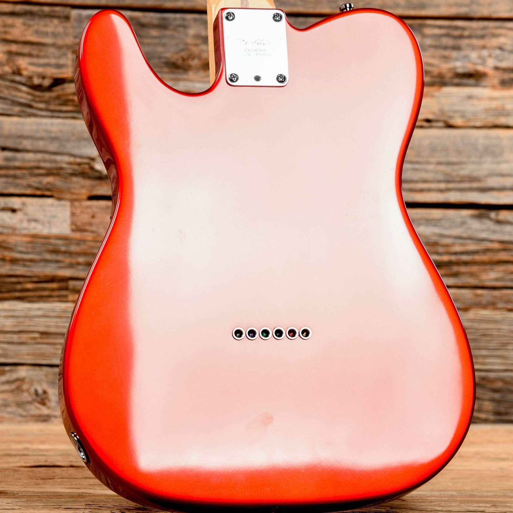 Fender American Standard Telecaster Chrome Red 2002 Electric Guitars / Solid Body