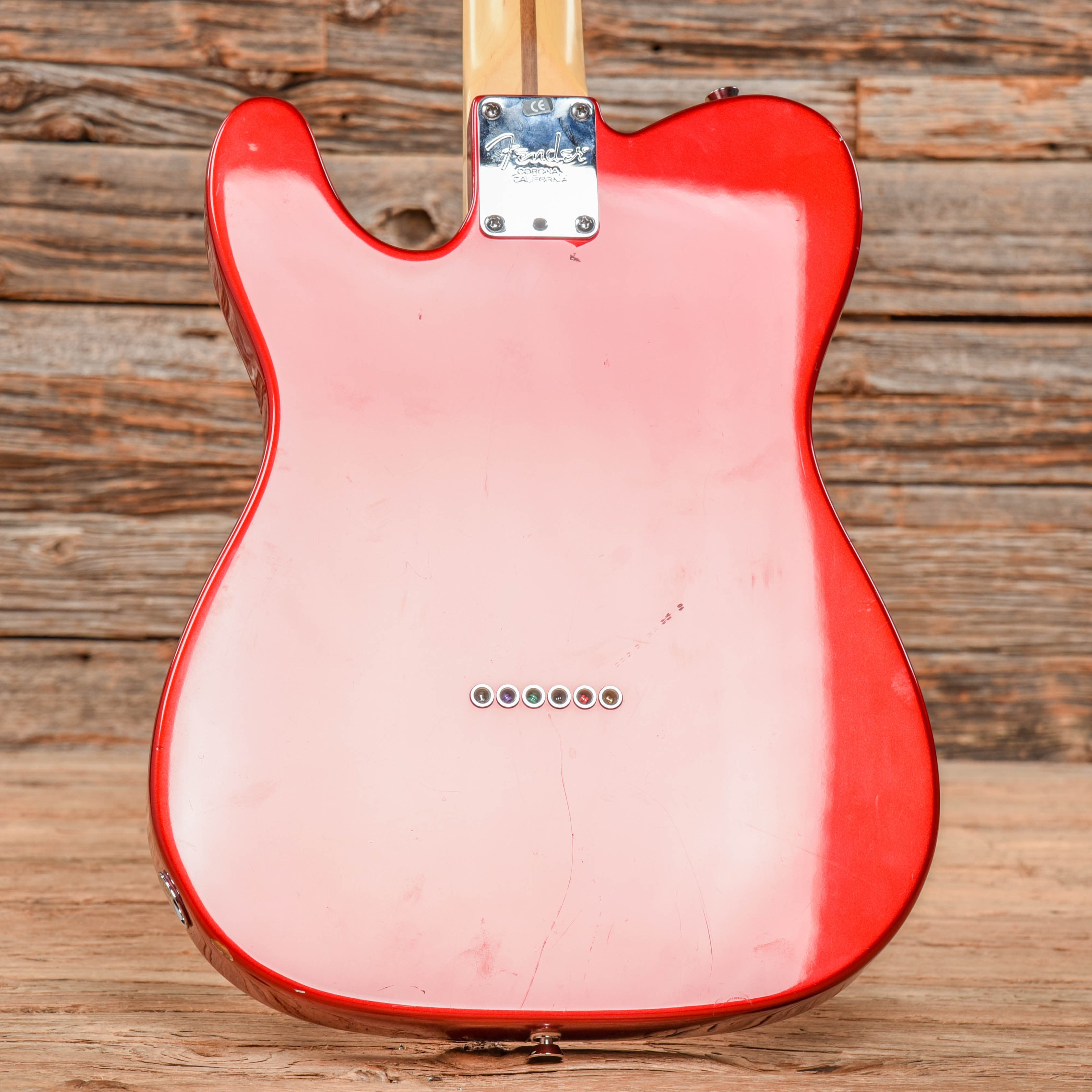 Fender American Standard Telecaster Chrome Red 2004 – Chicago