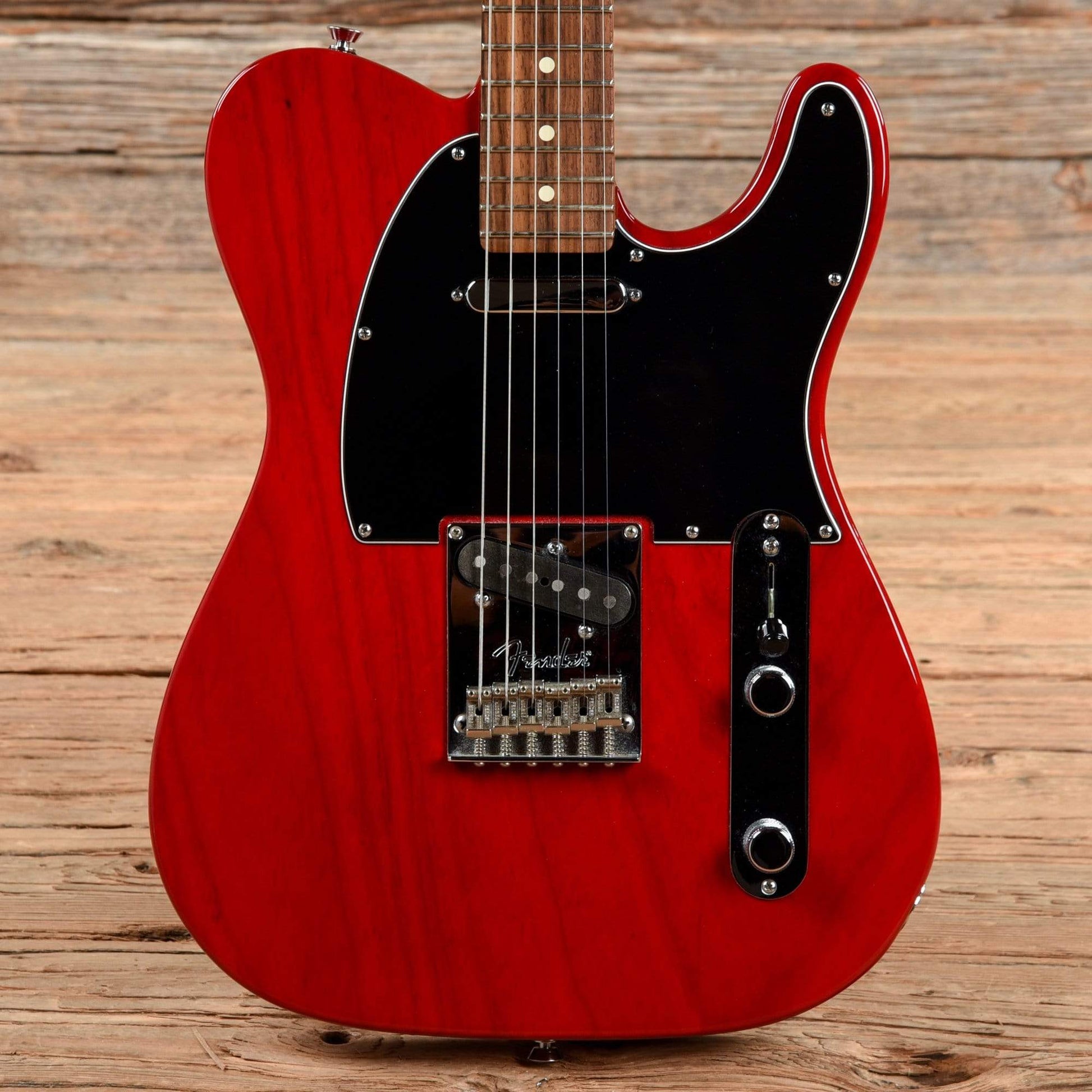 Fender American Standard Telecaster Crimson Red Transparent 2013 Electric Guitars / Solid Body