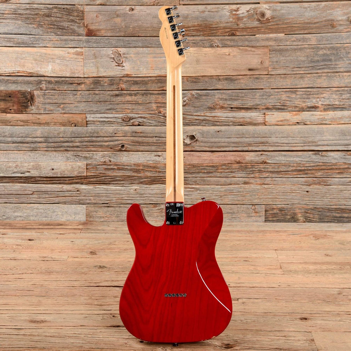 Fender American Standard Telecaster Crimson Red Transparent 2013 Electric Guitars / Solid Body