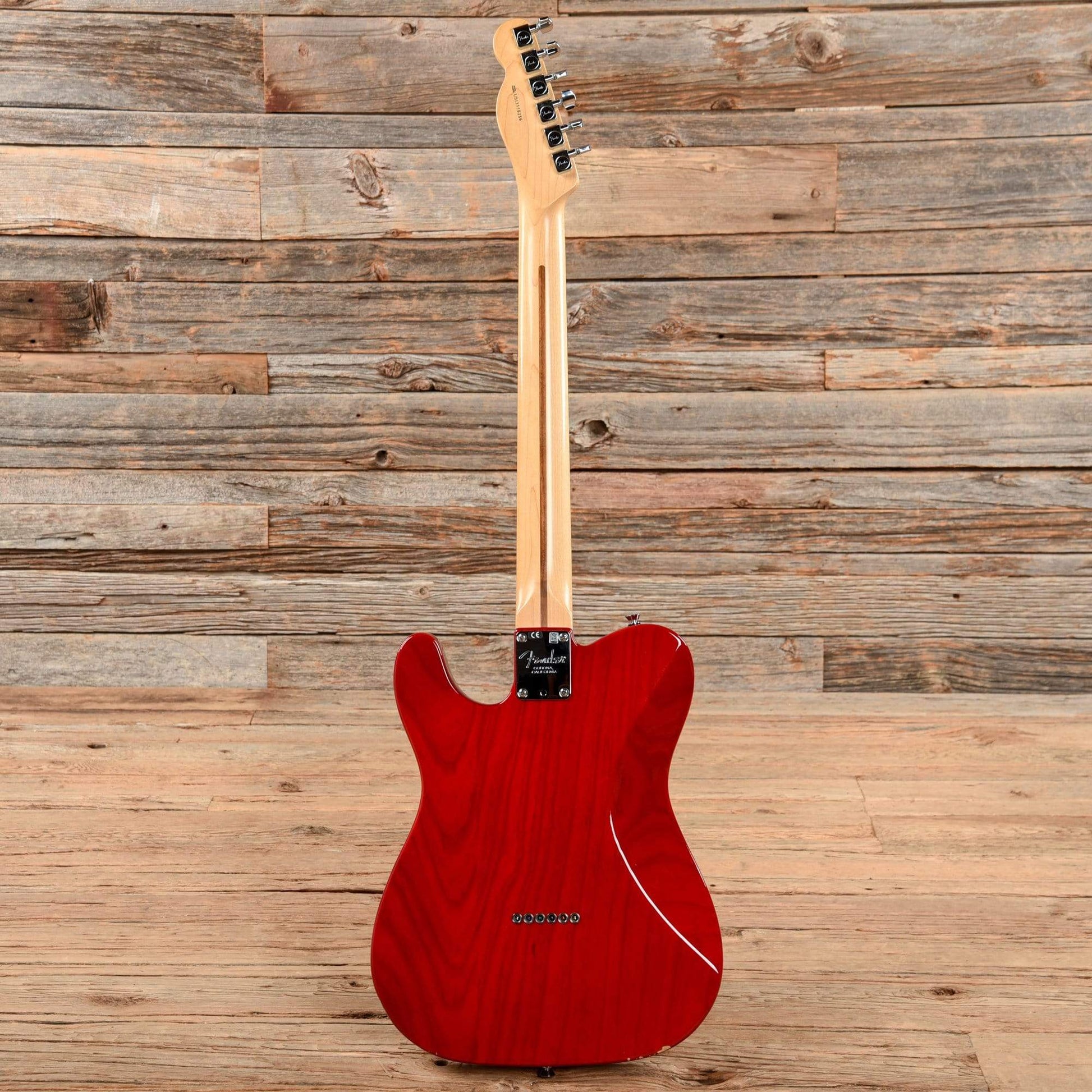 Fender American Standard Telecaster Crimson Red Transparent 2013 Electric Guitars / Solid Body