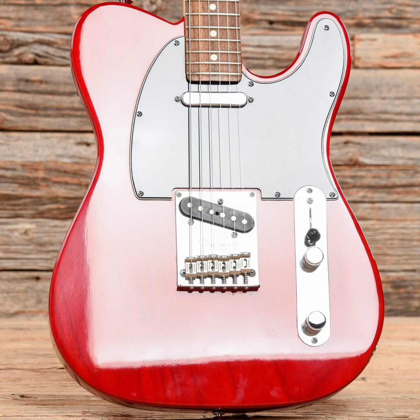 Fender American Standard Telecaster Crimson Red Transparent 2013 Electric Guitars / Solid Body
