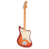 Fender American Ultra Jazzmaster Plasma Red Burst Electric Guitars / Solid Body