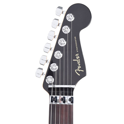 Fender American Ultra Luxe Stratocaster Floyd Rose HSS Mystic Black Electric Guitars / Solid Body