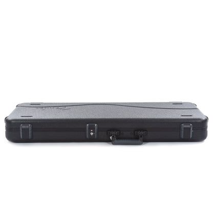 Fender American Ultra Luxe Stratocaster Floyd Rose HSS Mystic Black Electric Guitars / Solid Body