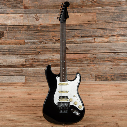 Fender American Ultra Luxe Stratocaster Floyd Rose HSS Mystic Black 2021 Electric Guitars / Solid Body