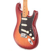 Fender American Ultra Luxe Stratocaster Plasma Red Burst Electric Guitars / Solid Body
